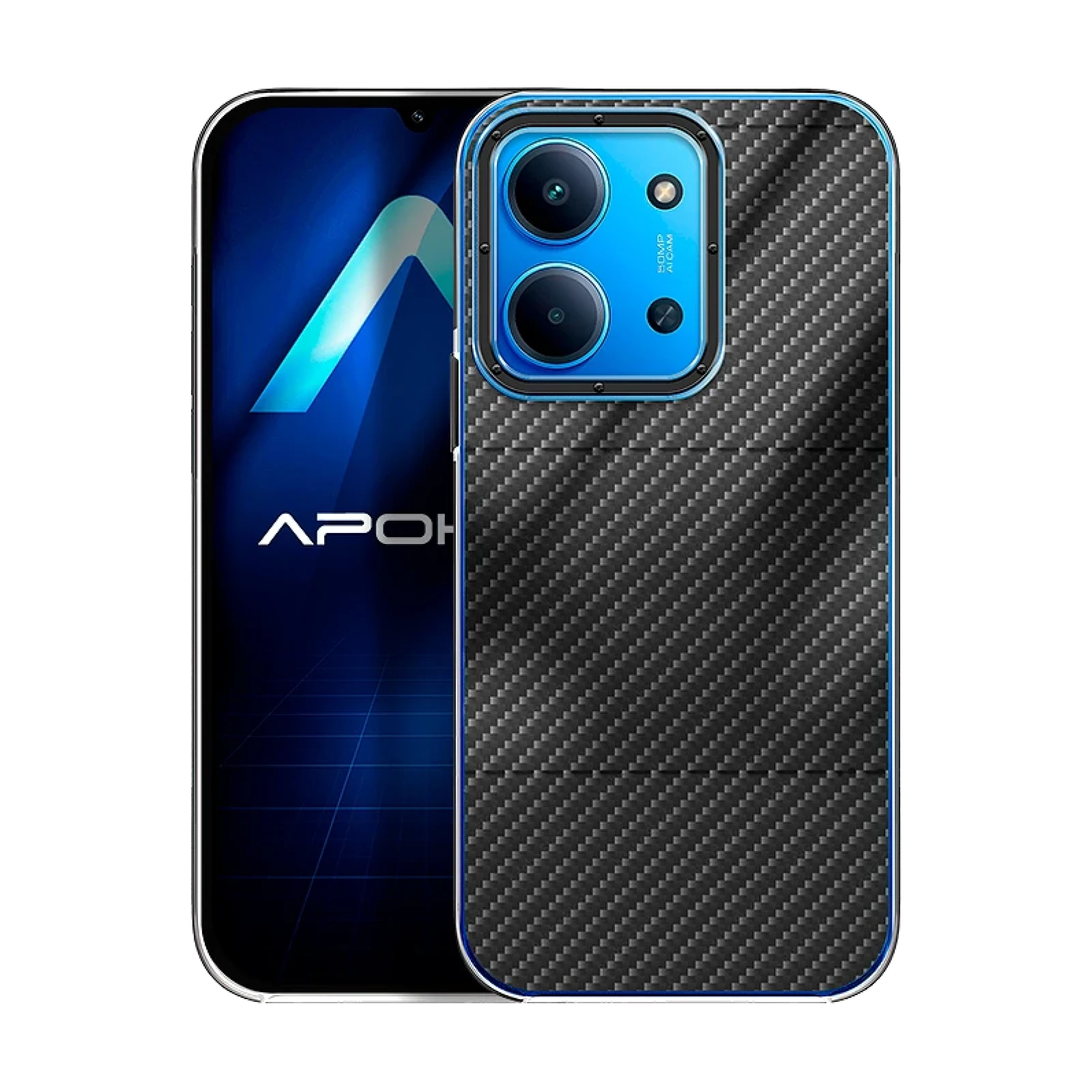 Funda Efecto Carbono Xiaomi Redmi 15C 173mm