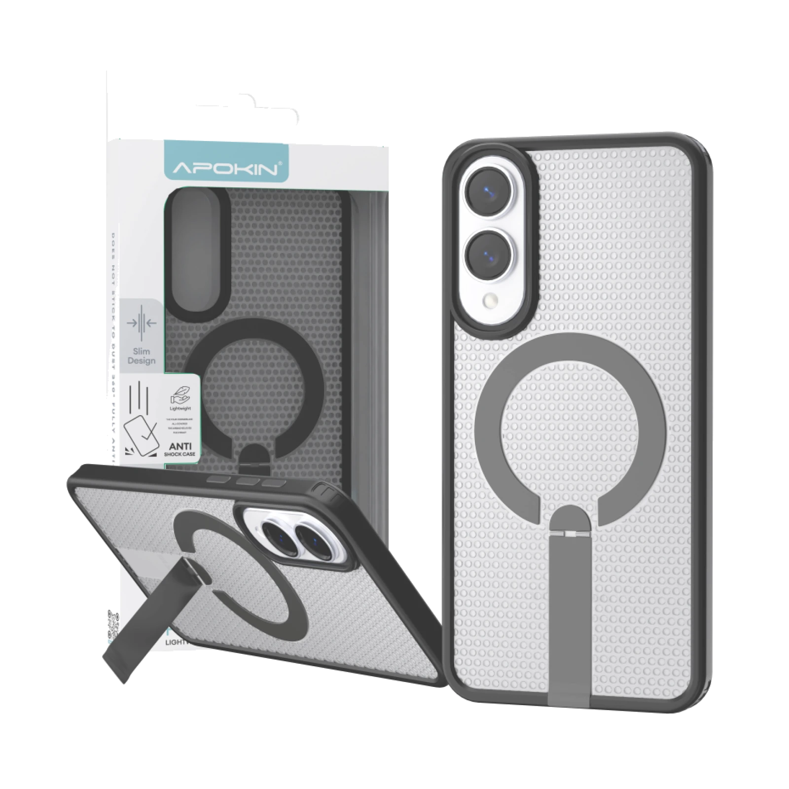 Funda Disipación de Calor Magasfe y Soporte Samsung S25 Edge