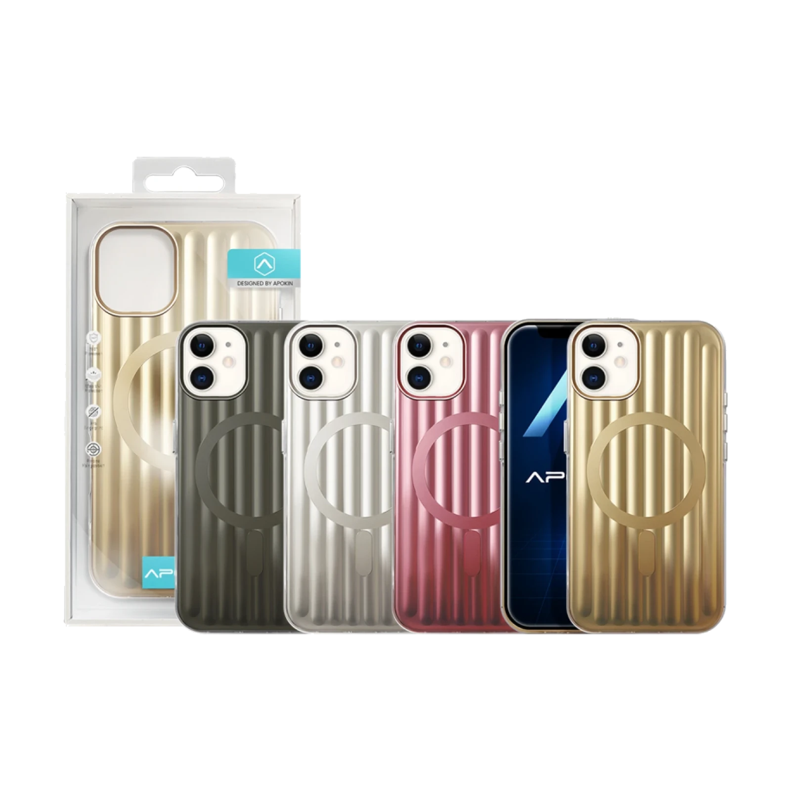 Funda Mate Metalizada con Magsafe para iPhone 11