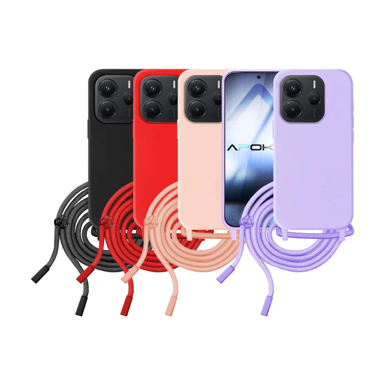 Funda suave con Cordon Xiaomi Redmi Note 14 5g
