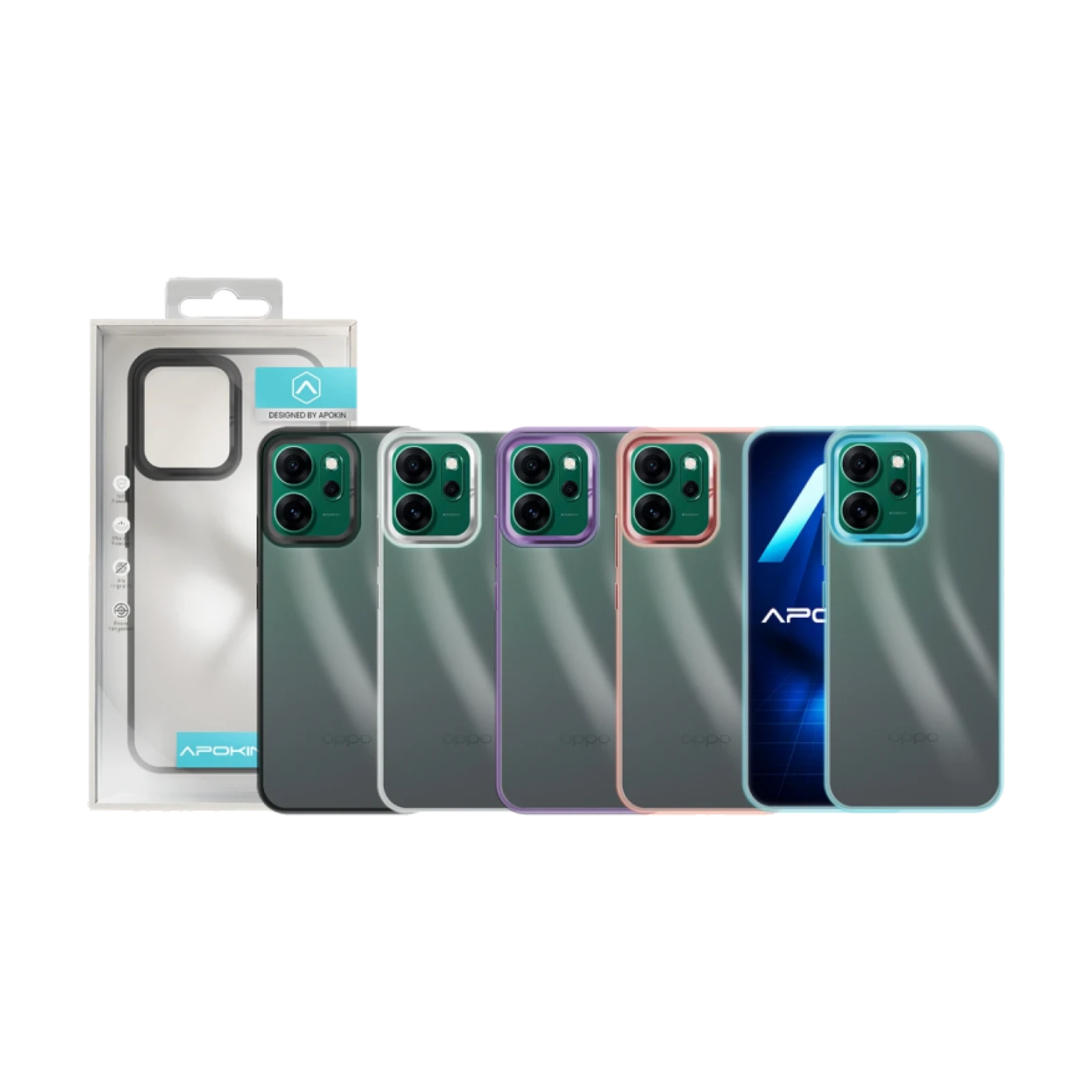 Funda Acrílica Transparente para Oppo Reno 14