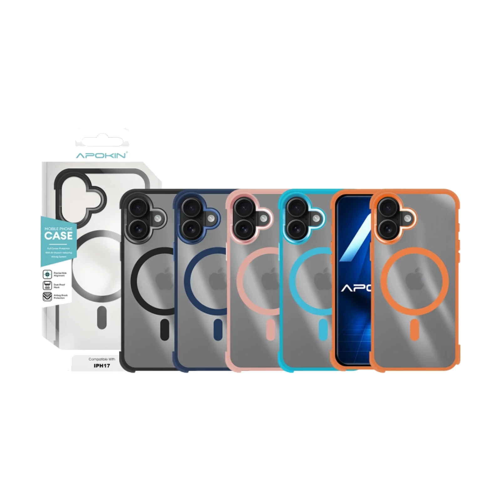 Funda Silicona Premium Magsafe iPhone 17