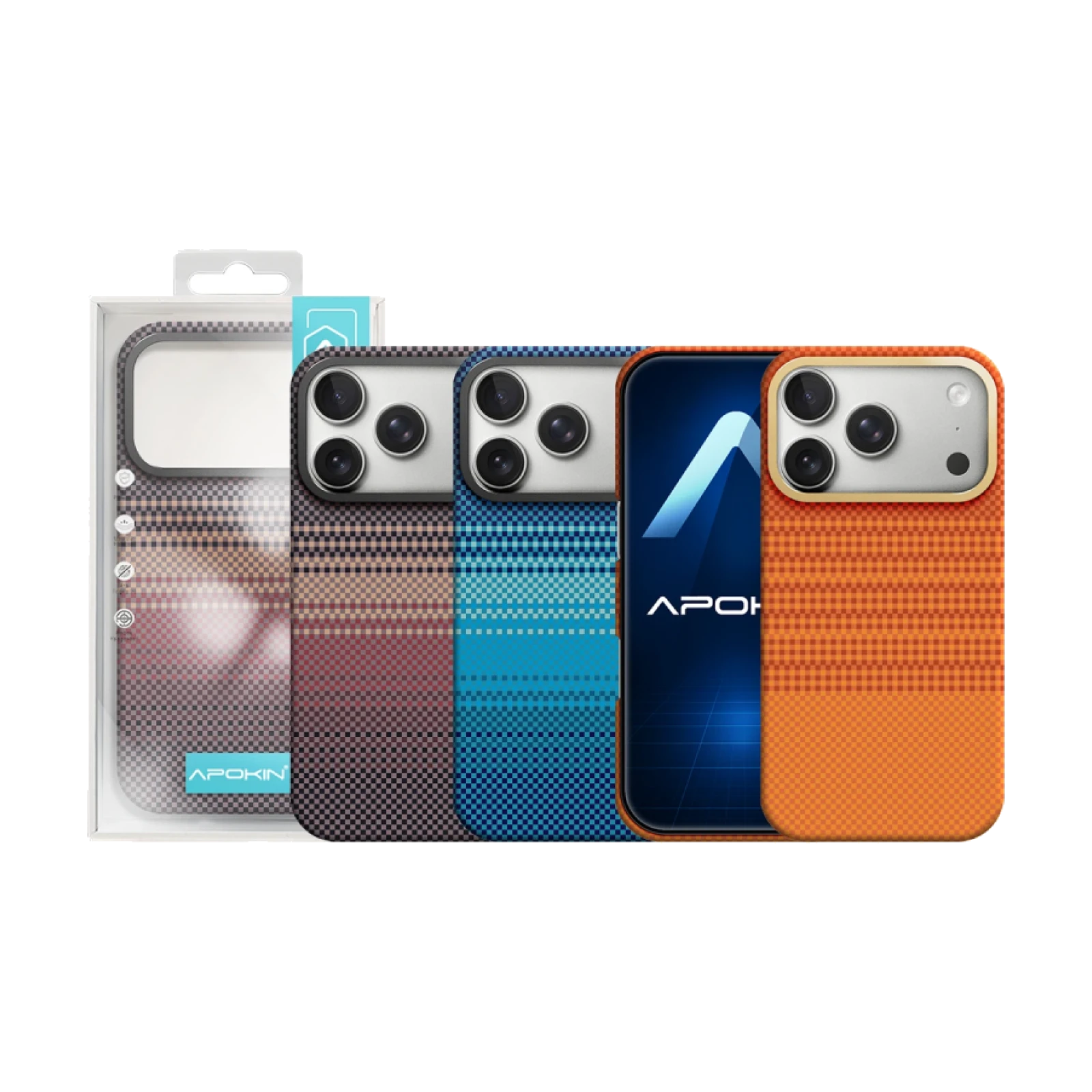 Funda Kevlar Fibra con Magsafe para iPhone 17 Pro Max / 18 Pro Max