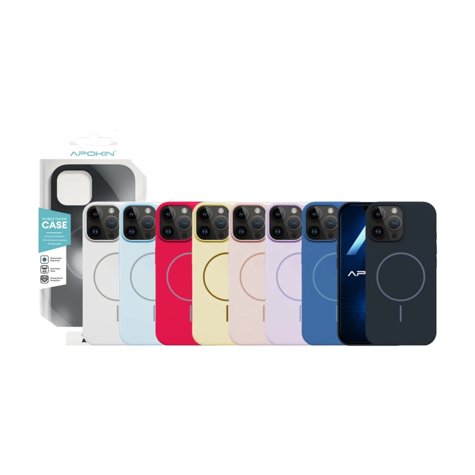 Funda Silicona Premium Magsafe para iPhone 14 Pro Max