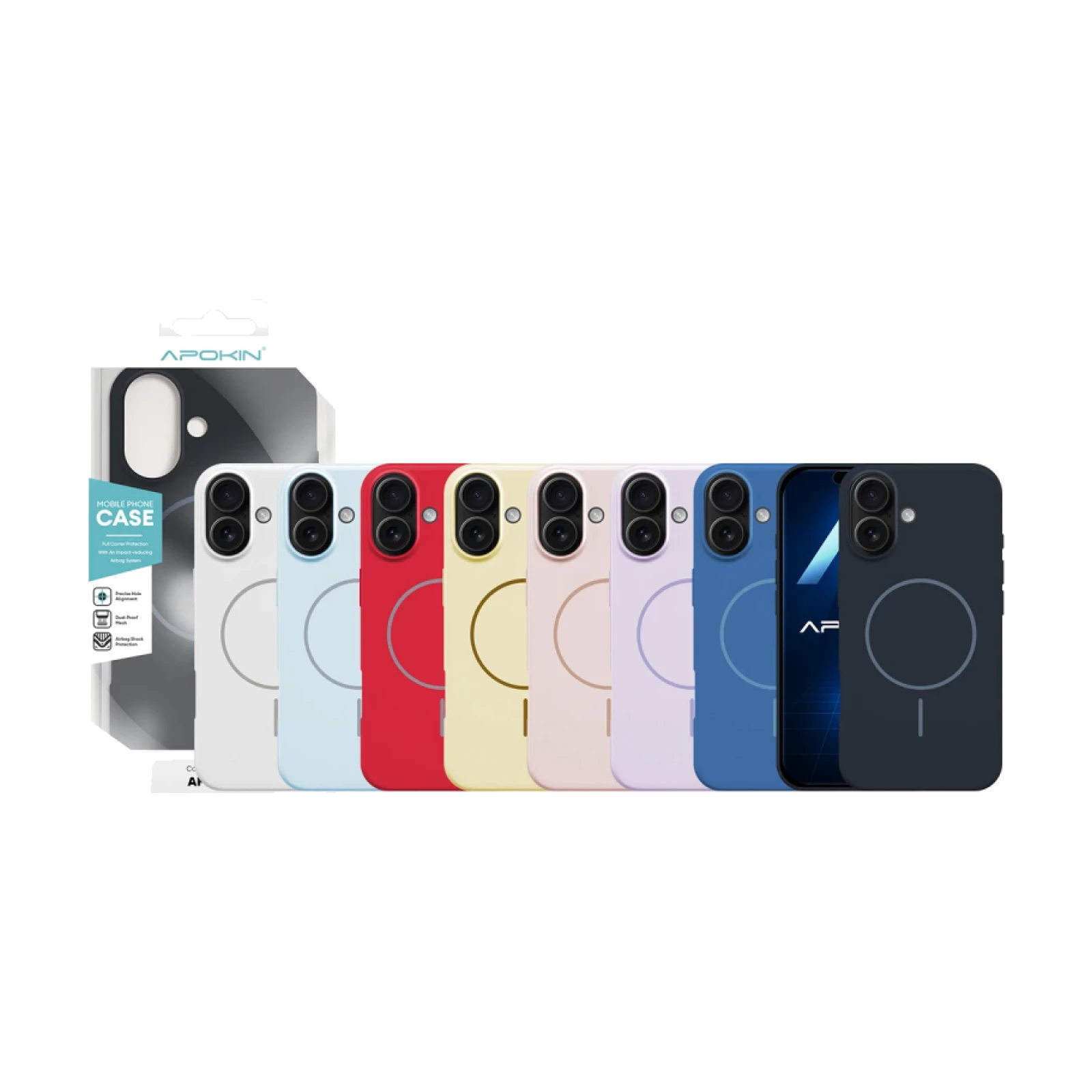 Funda Silicona Premium Magsafe para iPhone 16