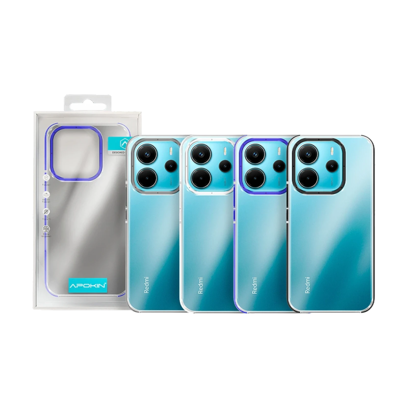 Funda Apokin Reforzada Xiaomi Redmi Note 14 4G