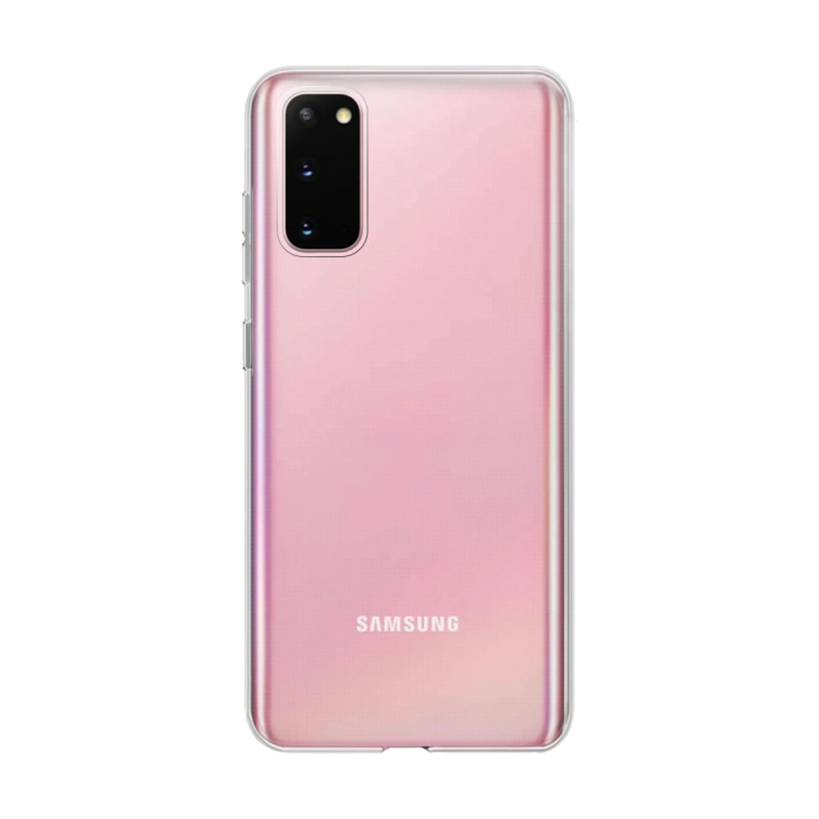 Funda Silicona Samsung Galaxy S20 Transparente 2.0MM Extra Grosor