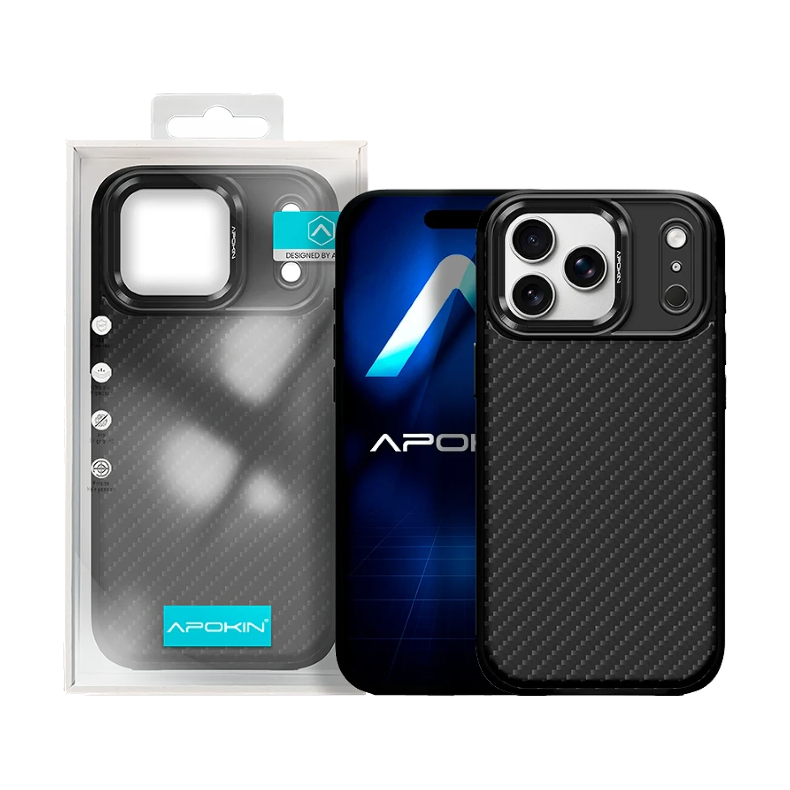 Funda Premium Carbono Magsafe iPhone 17 PRO MAX / 18 PRO MAX