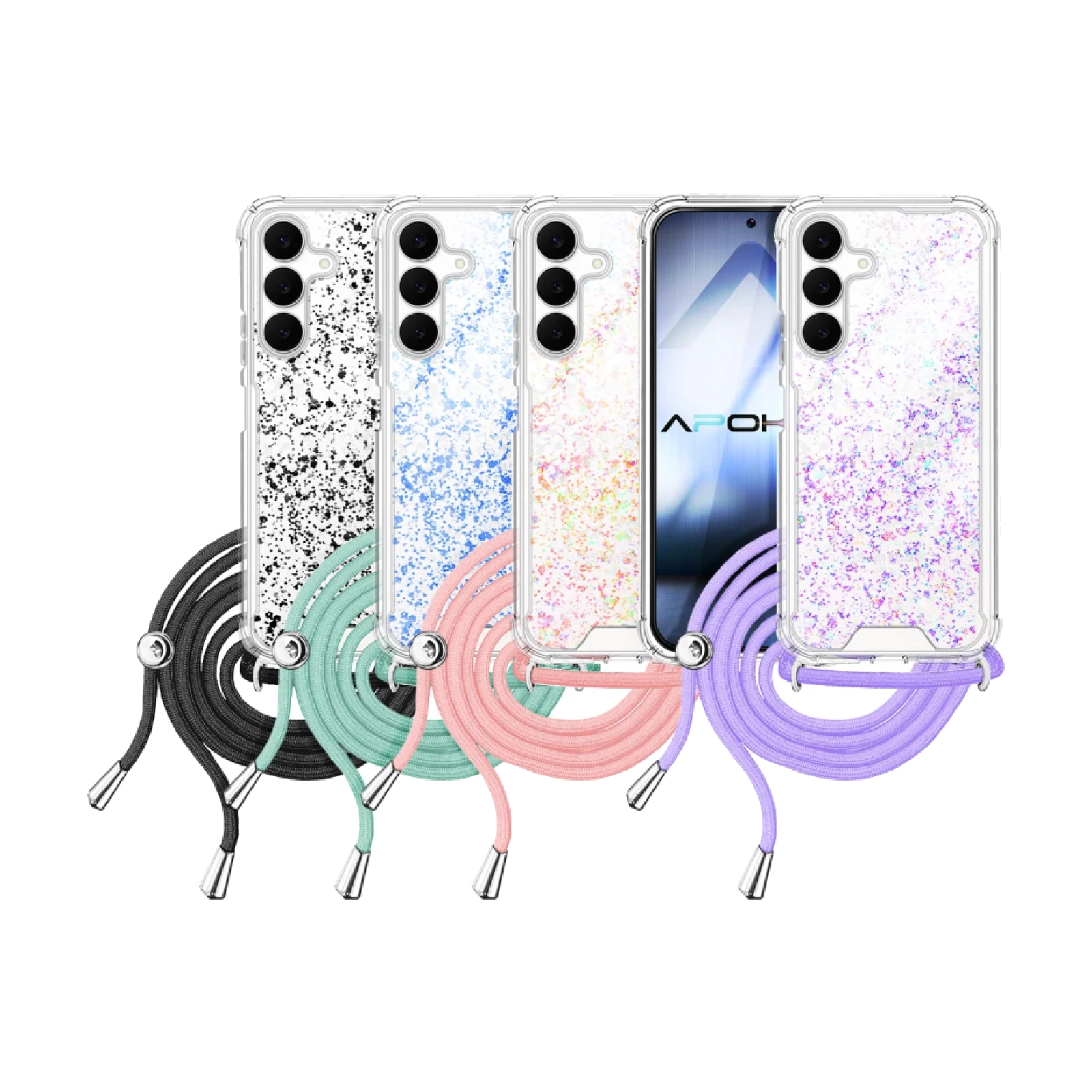 Funda Gel transparente con Cordón Samsung Galaxy S25 FE
