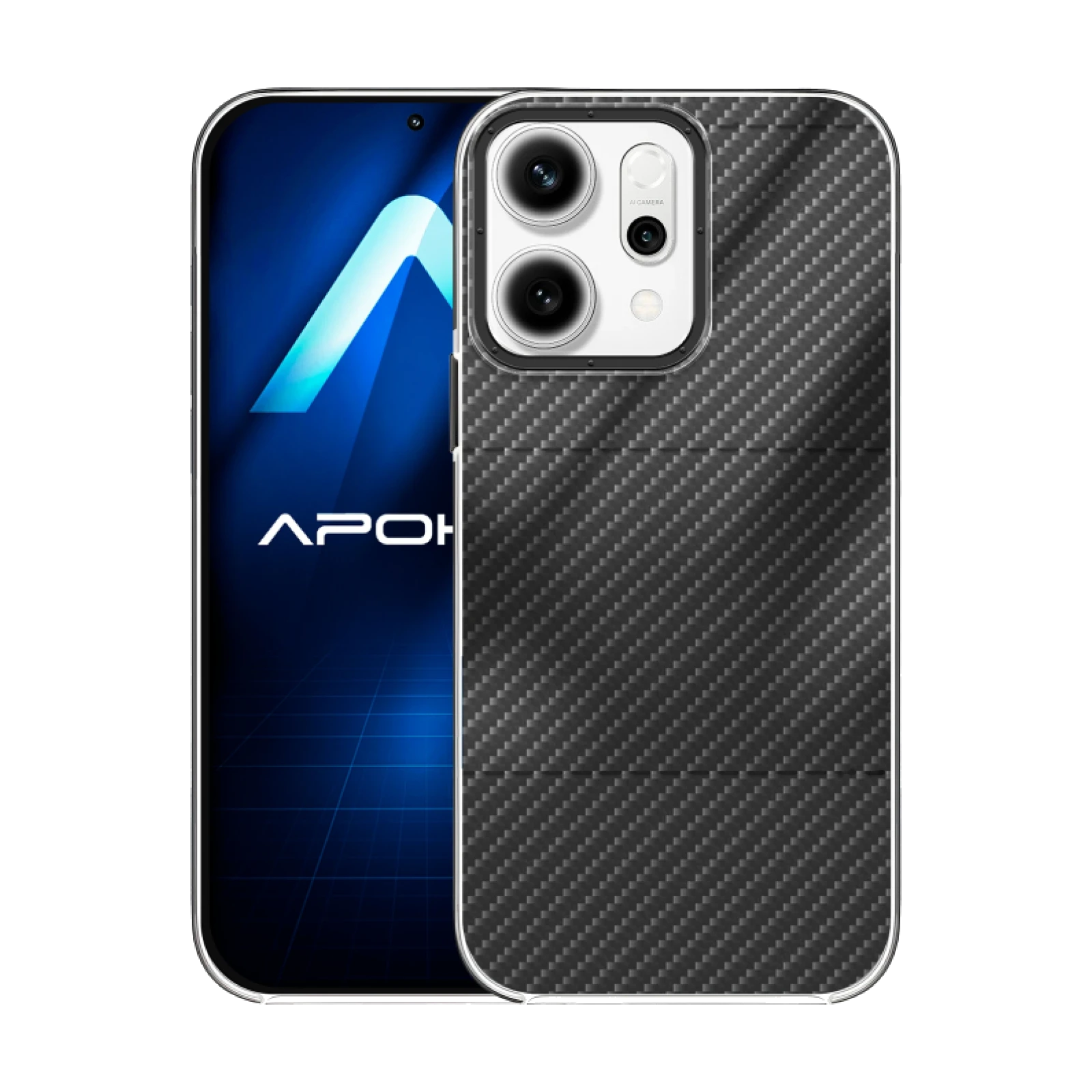 Funda Efecto Carbono Oppo Reno 14