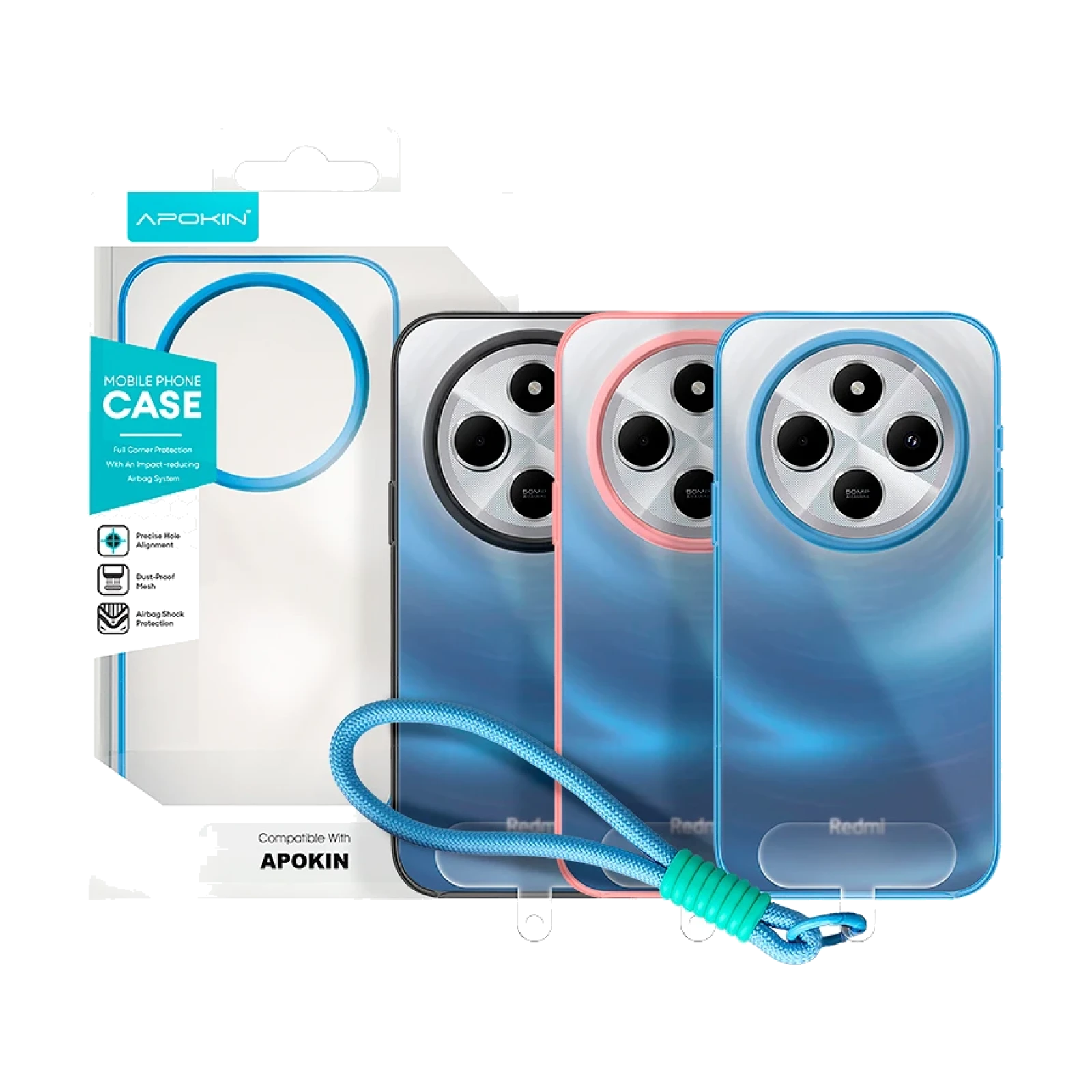 Funda Silicona con Correa Xiaomi Redmi 14C