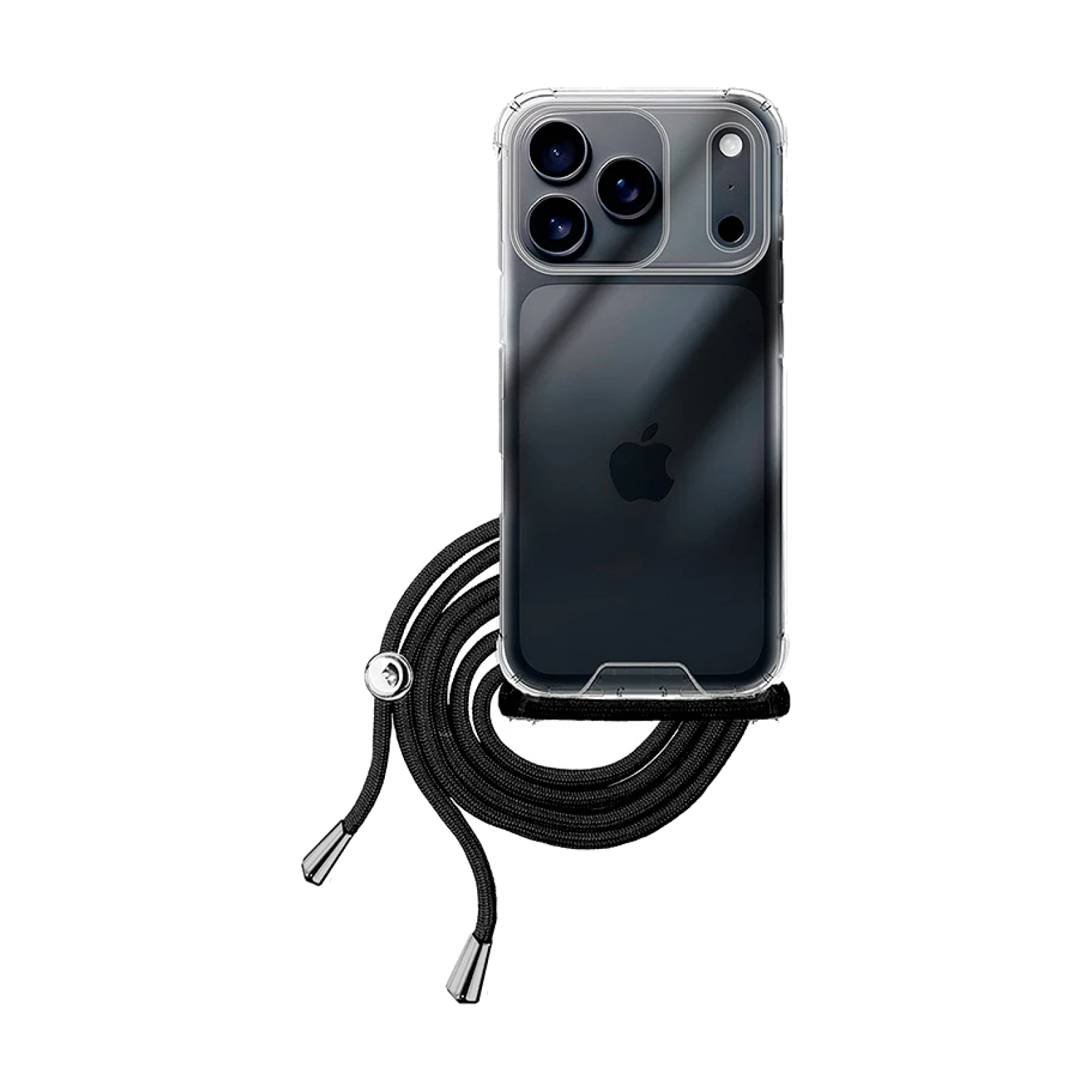 Funda Gel transparente Anti-golpe con Cordon - iPhone 17 Pro