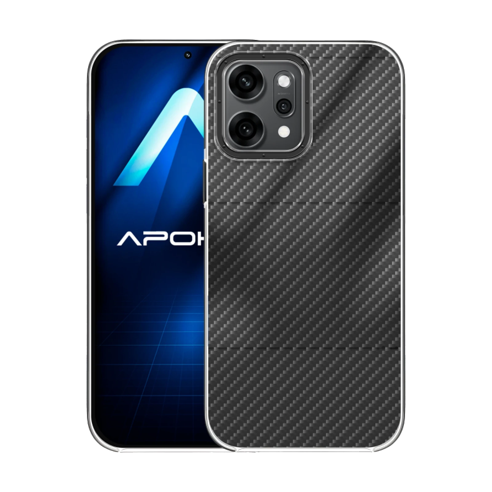 Funda Efecto Carbono Oppo Reno 14 Pro