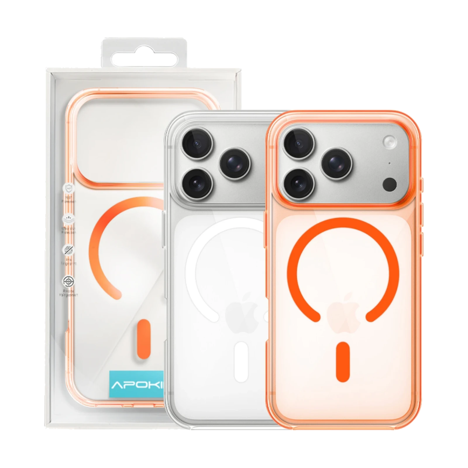 Funda Acrilica Premium con Magsafe para iPhone 17 Pro / 18 Pro