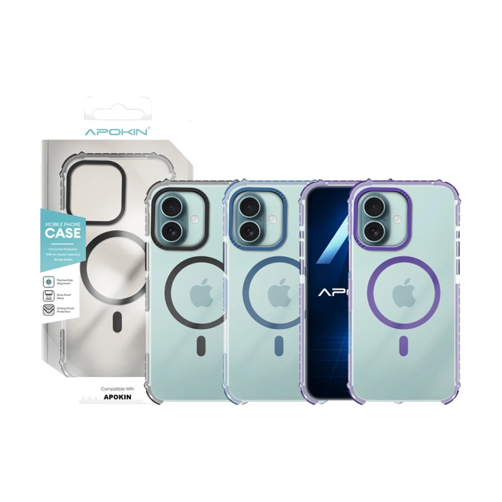 Funda Magsafe Rock Apokin iPhone 17