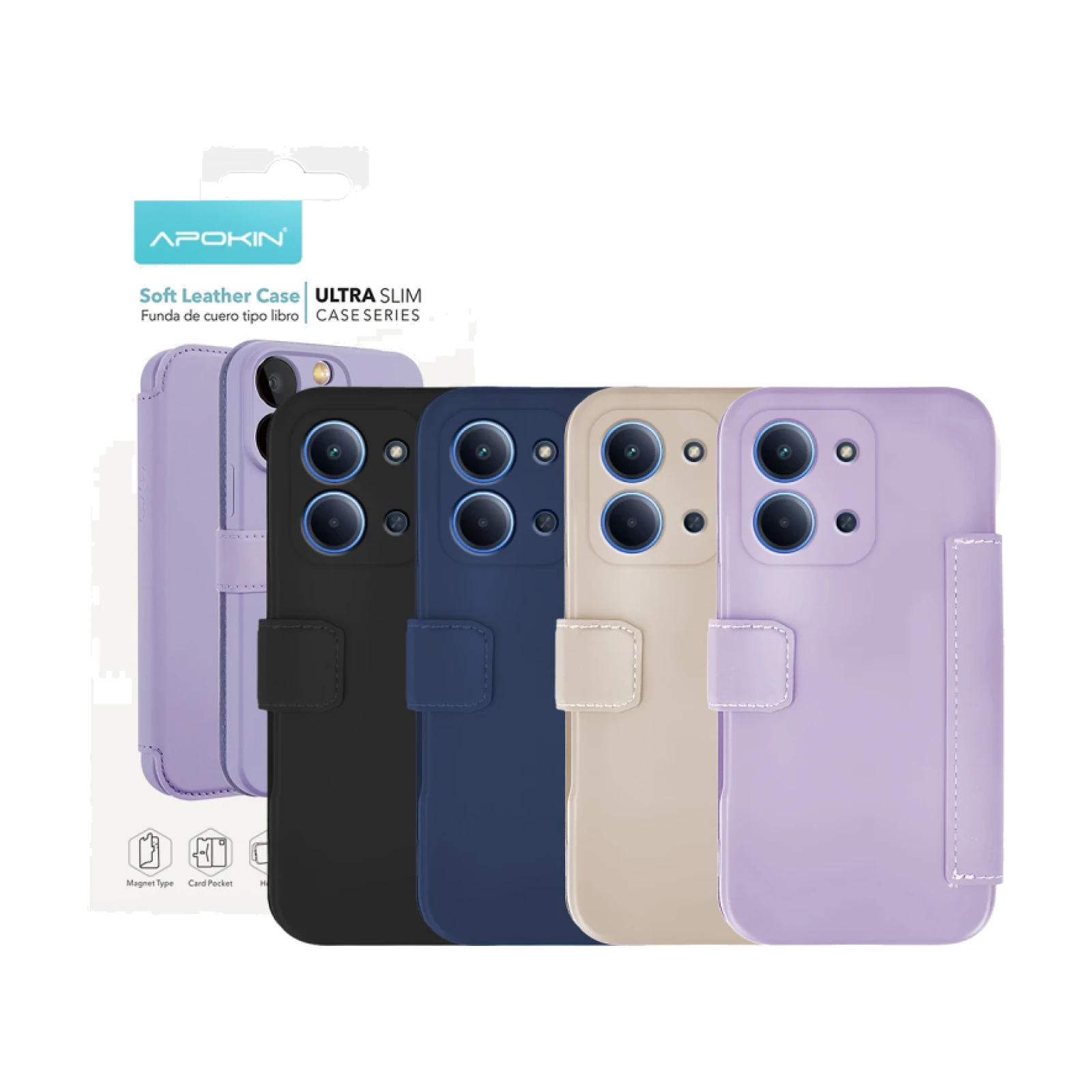 Funda de Tapa Silicona Suave para Xiaomi Redmi 15C 173mm