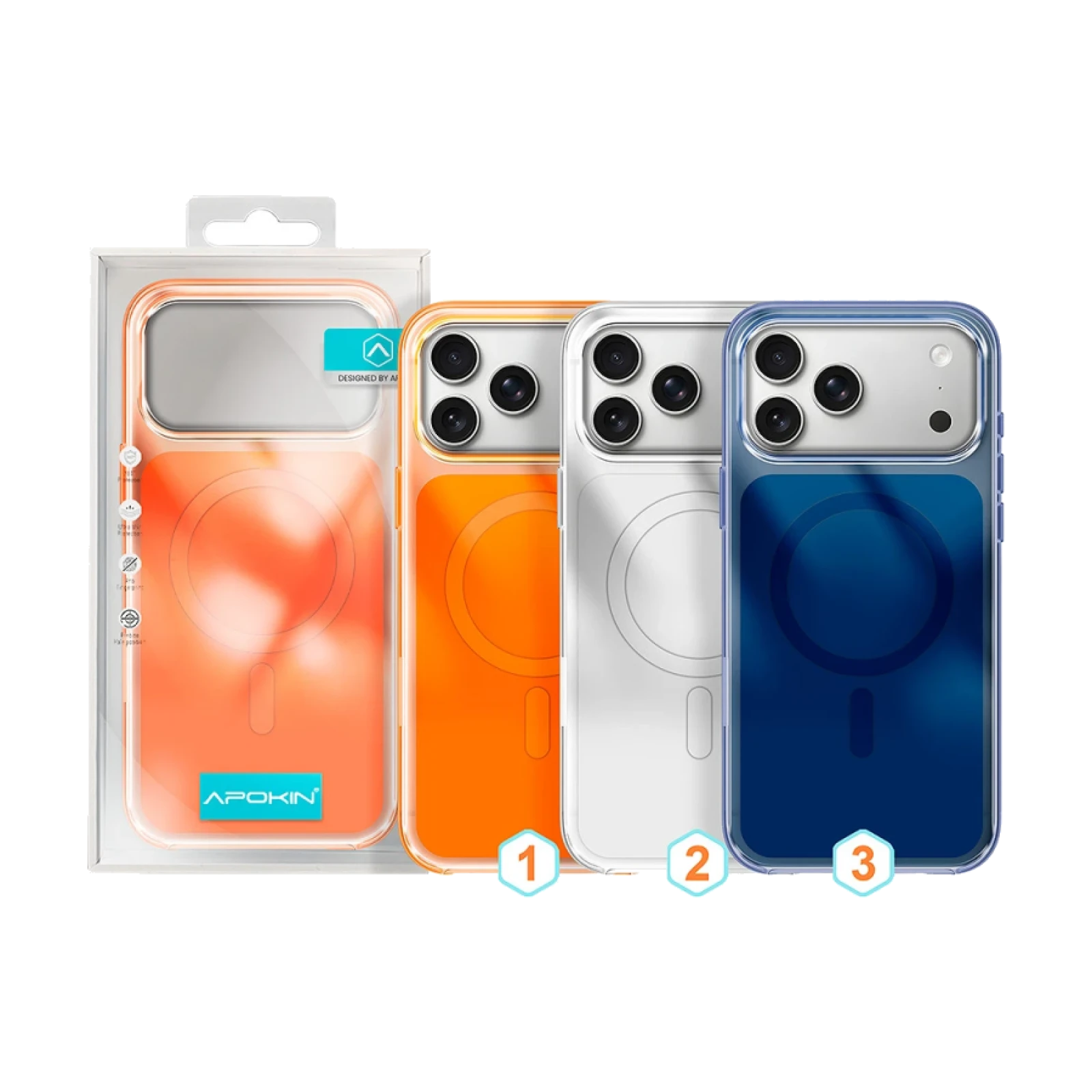 Funda Silicona Premium con Magsafe para iPhone 17 Pro / 18 Pro