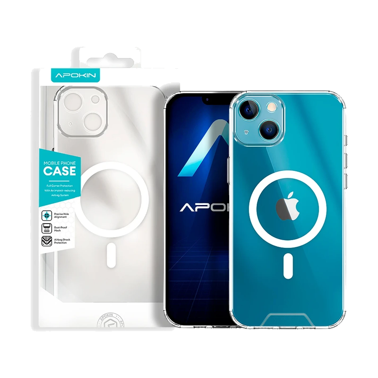 Funda Transparente con Magsafe Clear 3D para iPhone 13