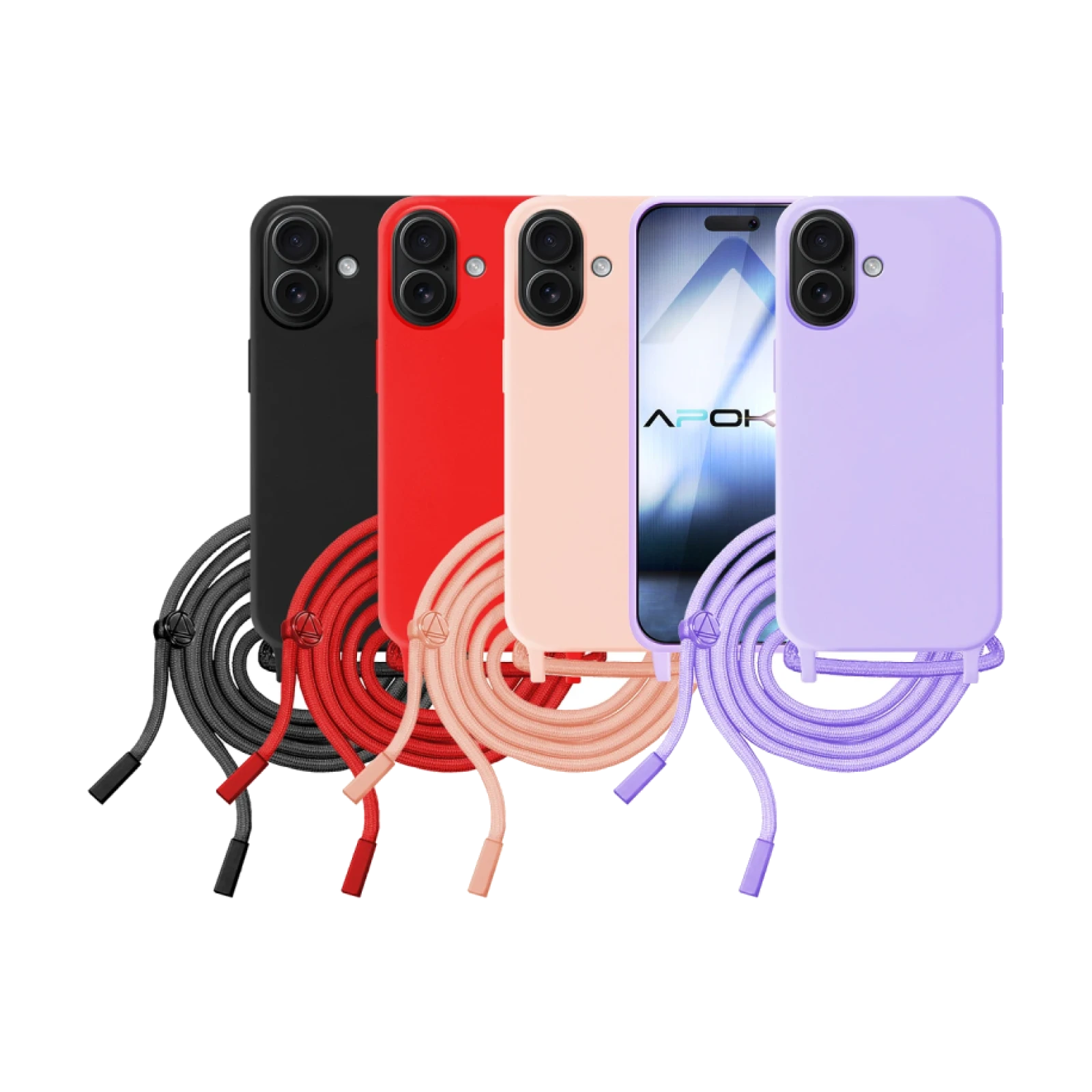 Funda suave con Cordon Iphone 17
