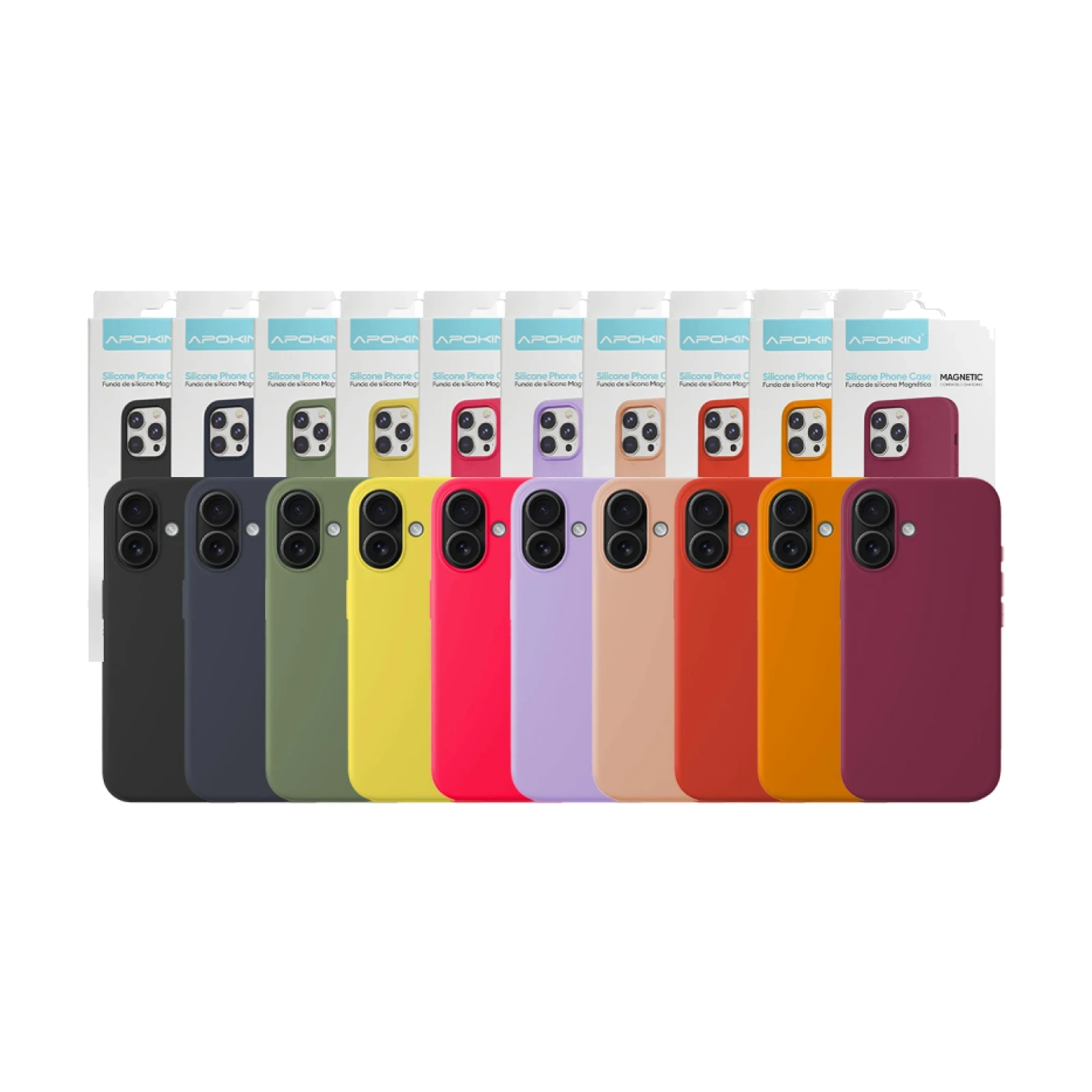 Funda Silicona Liquida Premium Magsafe iPhone 17