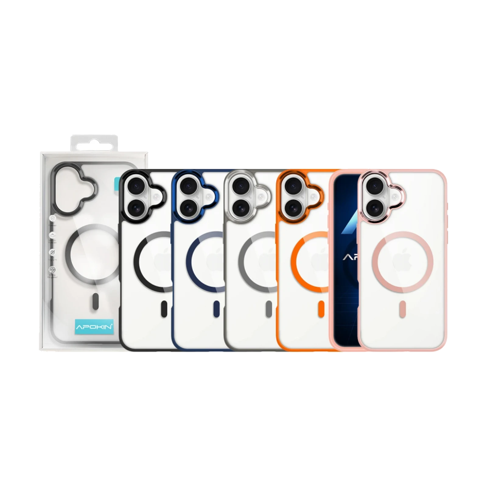 Funda Acrilica Premium Magsafe iPhone 17