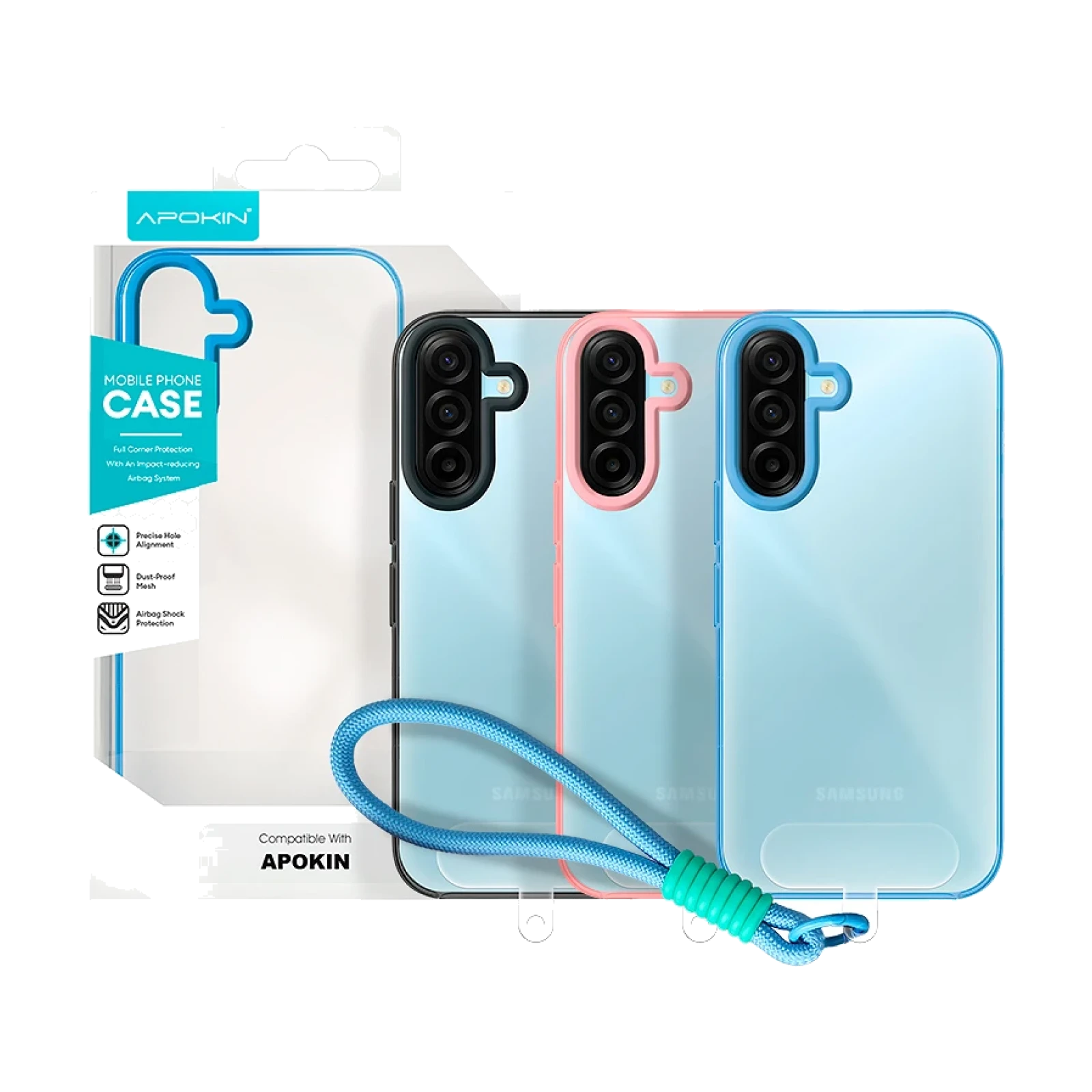 Funda Silicona con Correa Samsung A26