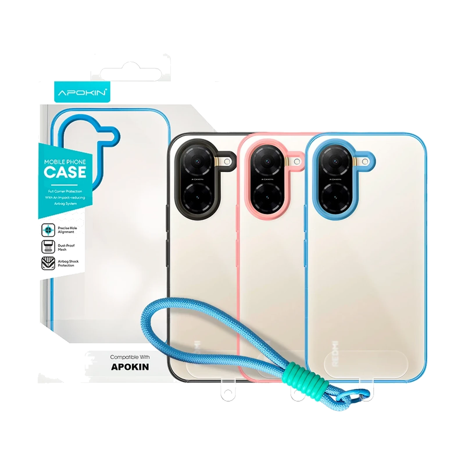 Funda Silicona con Correa Xiaomi Redmi A5
