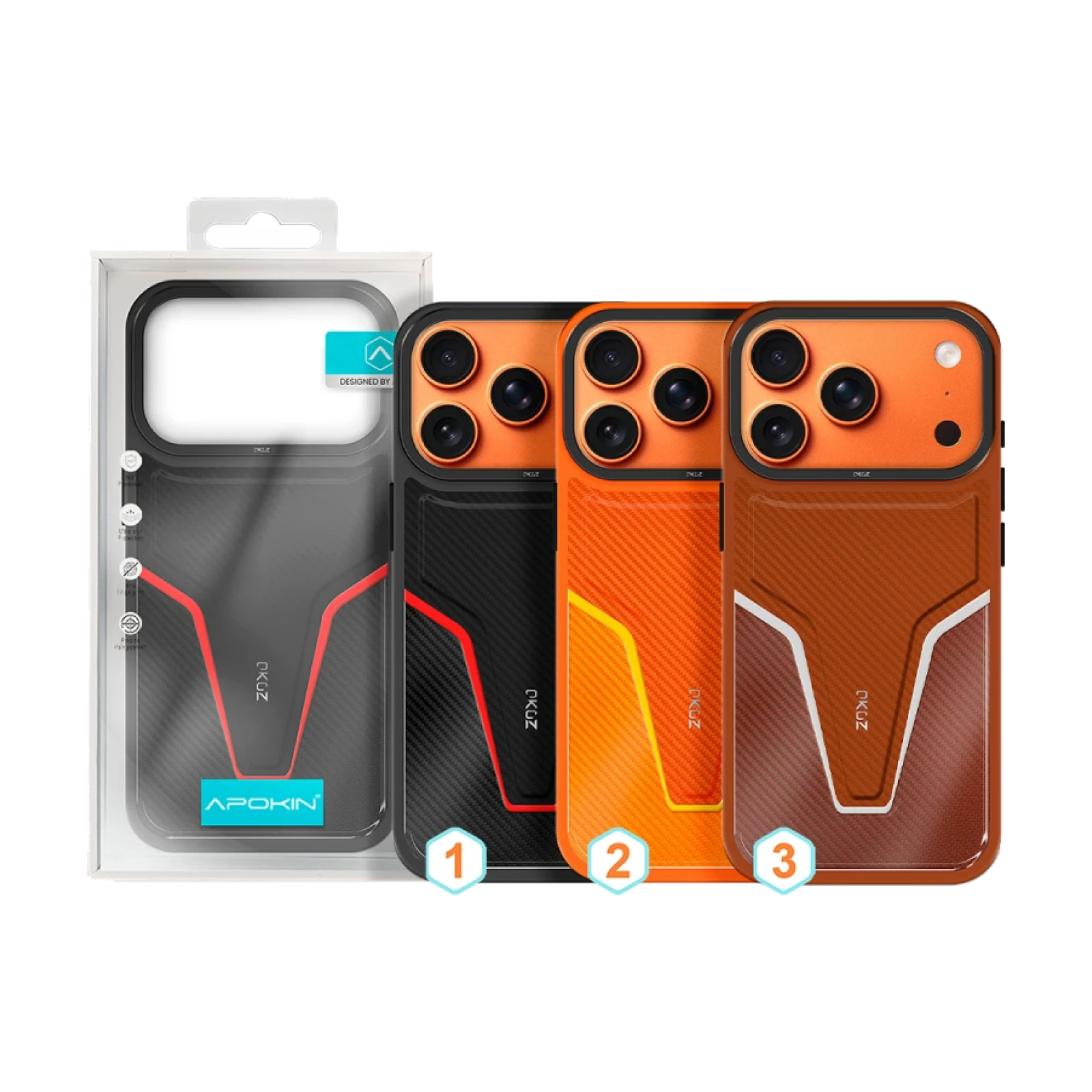 Funda Piel Caesar iPhone 17 Pro / 18 Pro