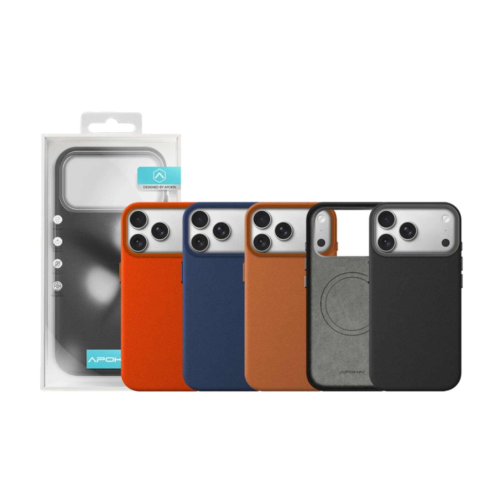 Funda Piel para iPhone 17 Pro Max / 18 Pro Max