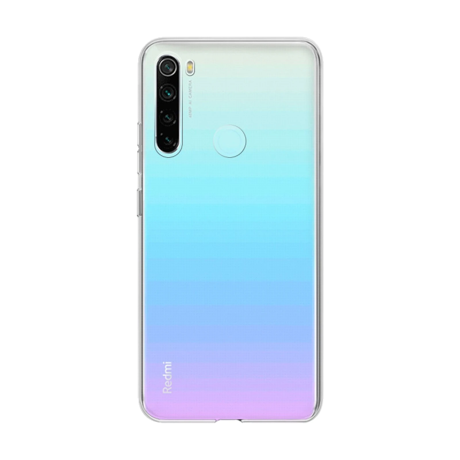 Funda Silicona Xiaomi Redmi Note 8 Transparente 2.0MM Extra Grosor