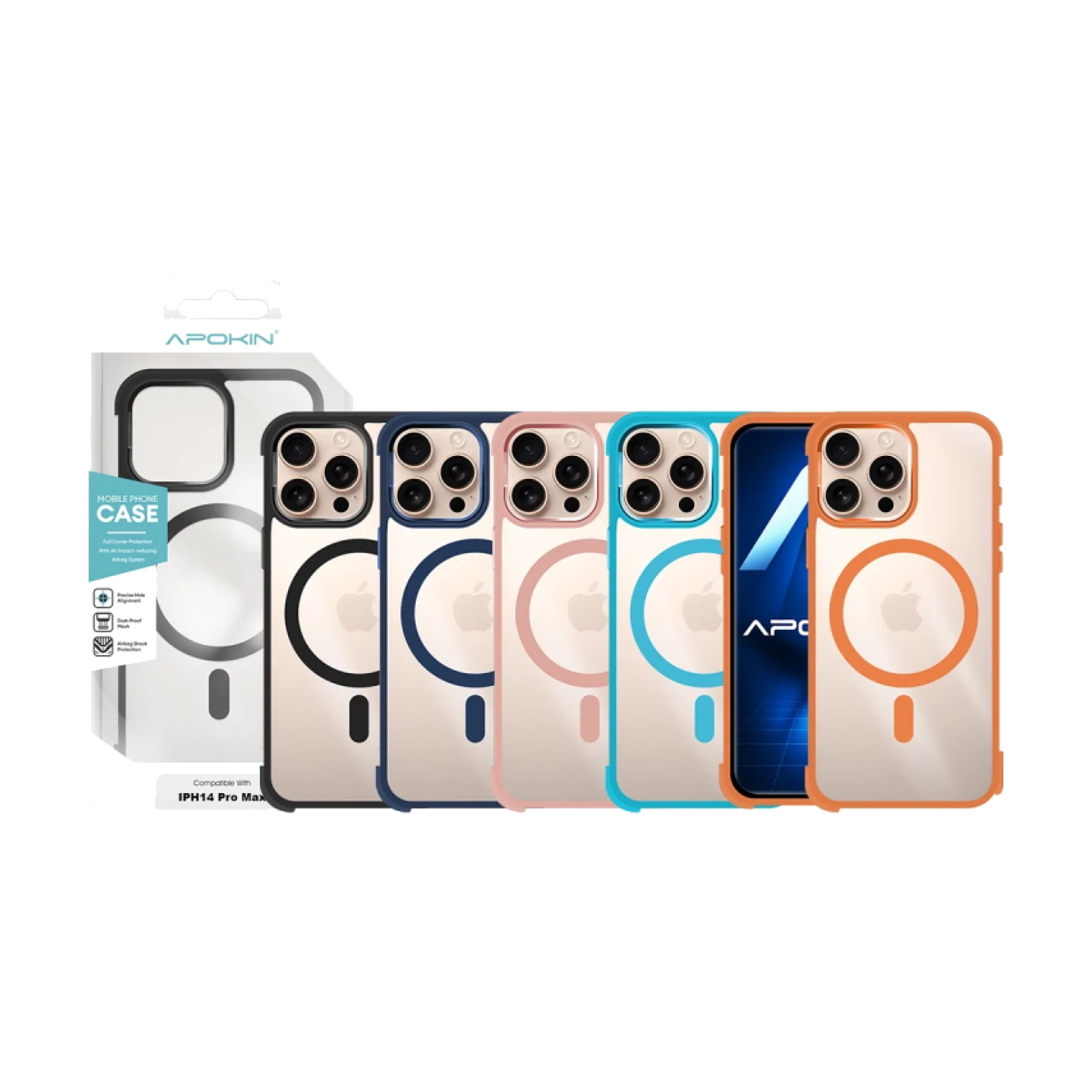 Funda Silicona Premium Magsafe iPhone 14 Pro Max