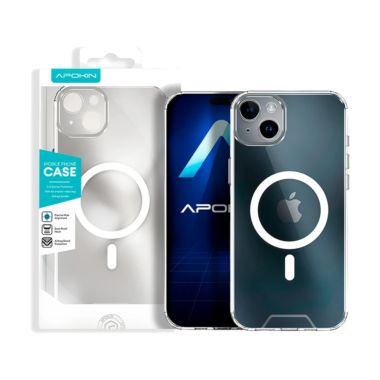 Funda Transparente con Magsafe Clear 3D para iPhone 14
