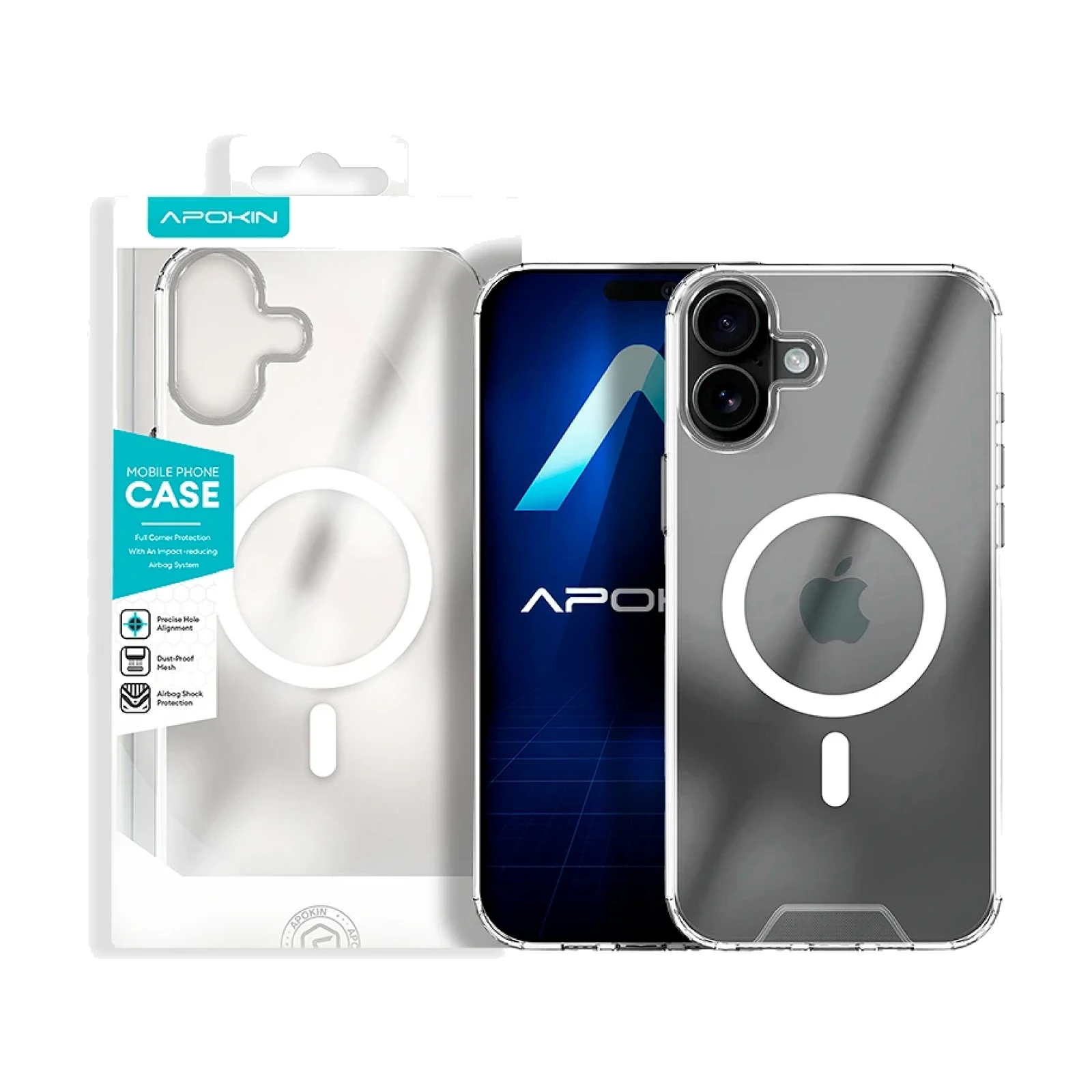 Funda Transparente con Magsafe Clear 3D para iPhone 16