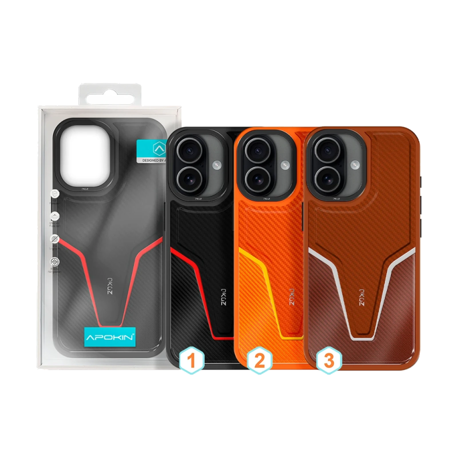 Funda Piel Caesar iPhone 17