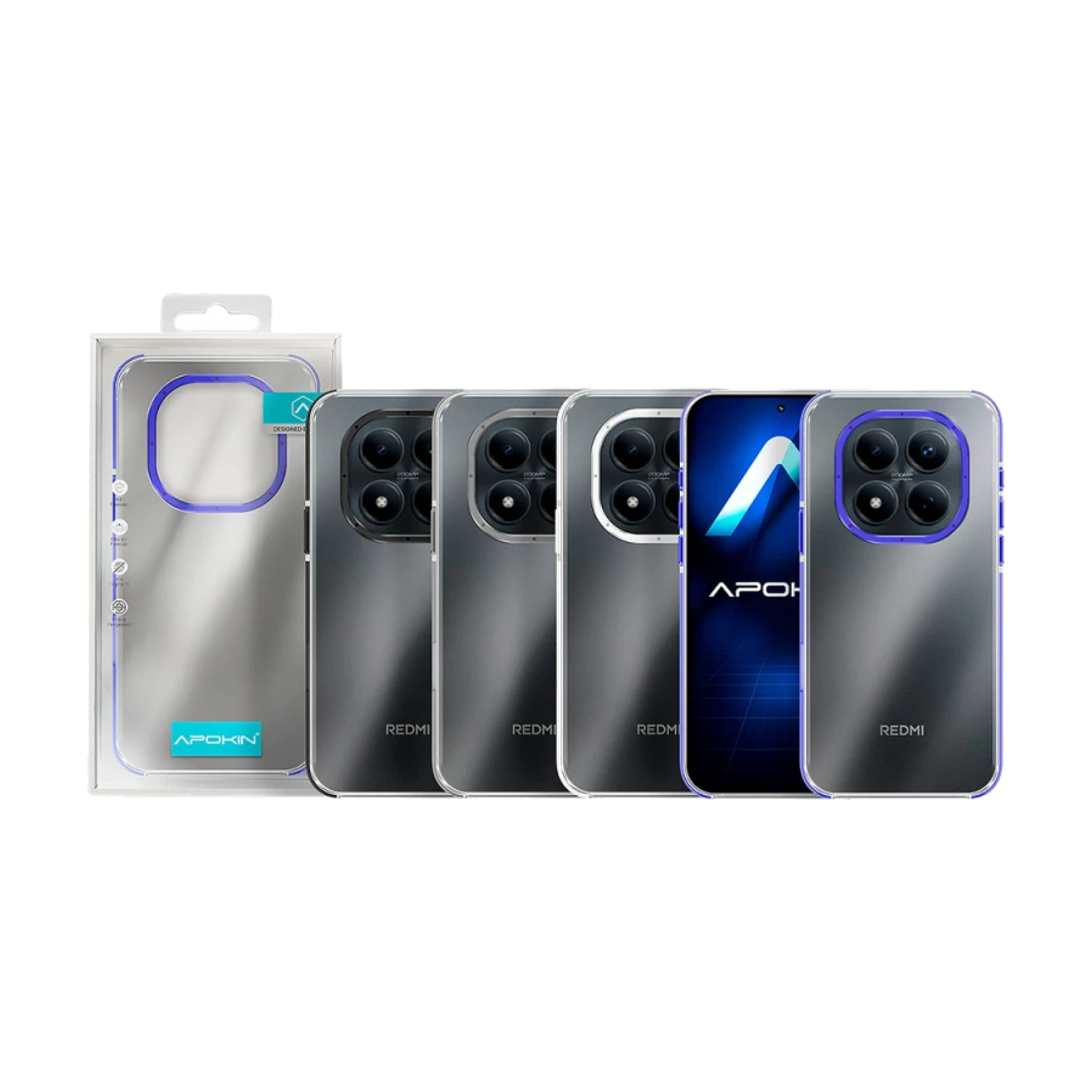 Funda Apokin Reforzada Xiaomi Redmi Note 15 Pro 4G
