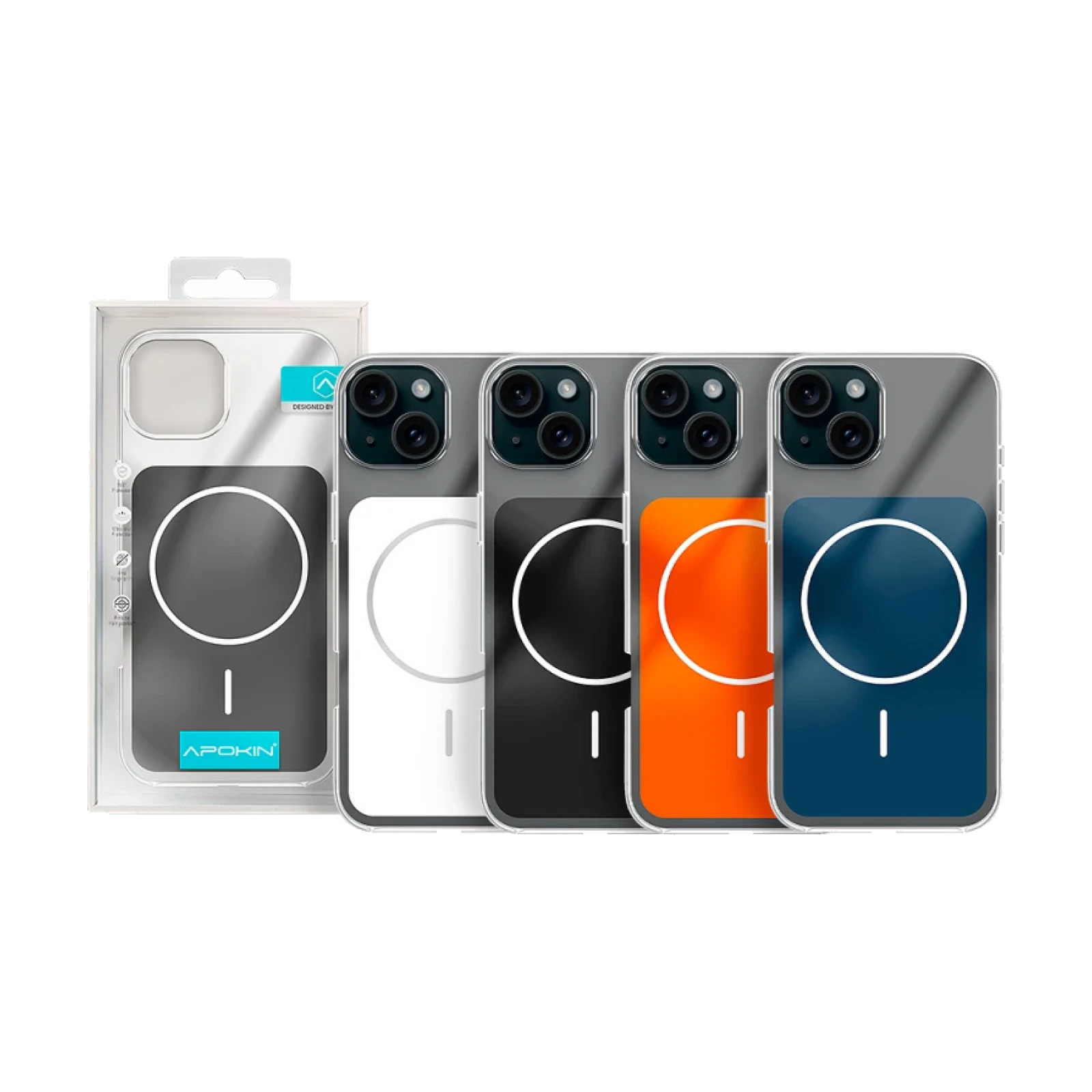 Funda Acrilica Premium con Magsafe para iPhone 15