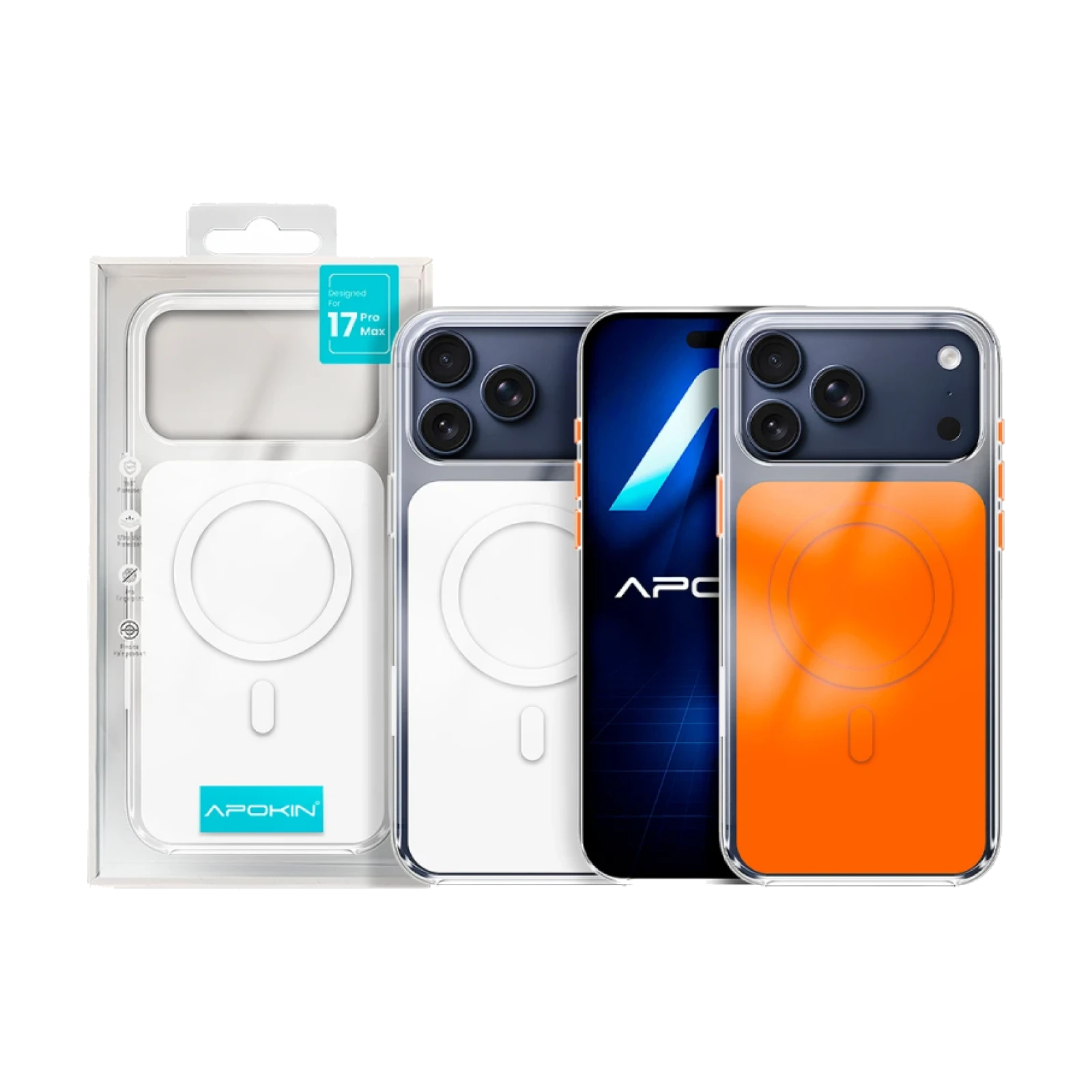 Funda Premium Hybrid con Magsafe para iPhone 17 Pro Max / 18 Pro Max