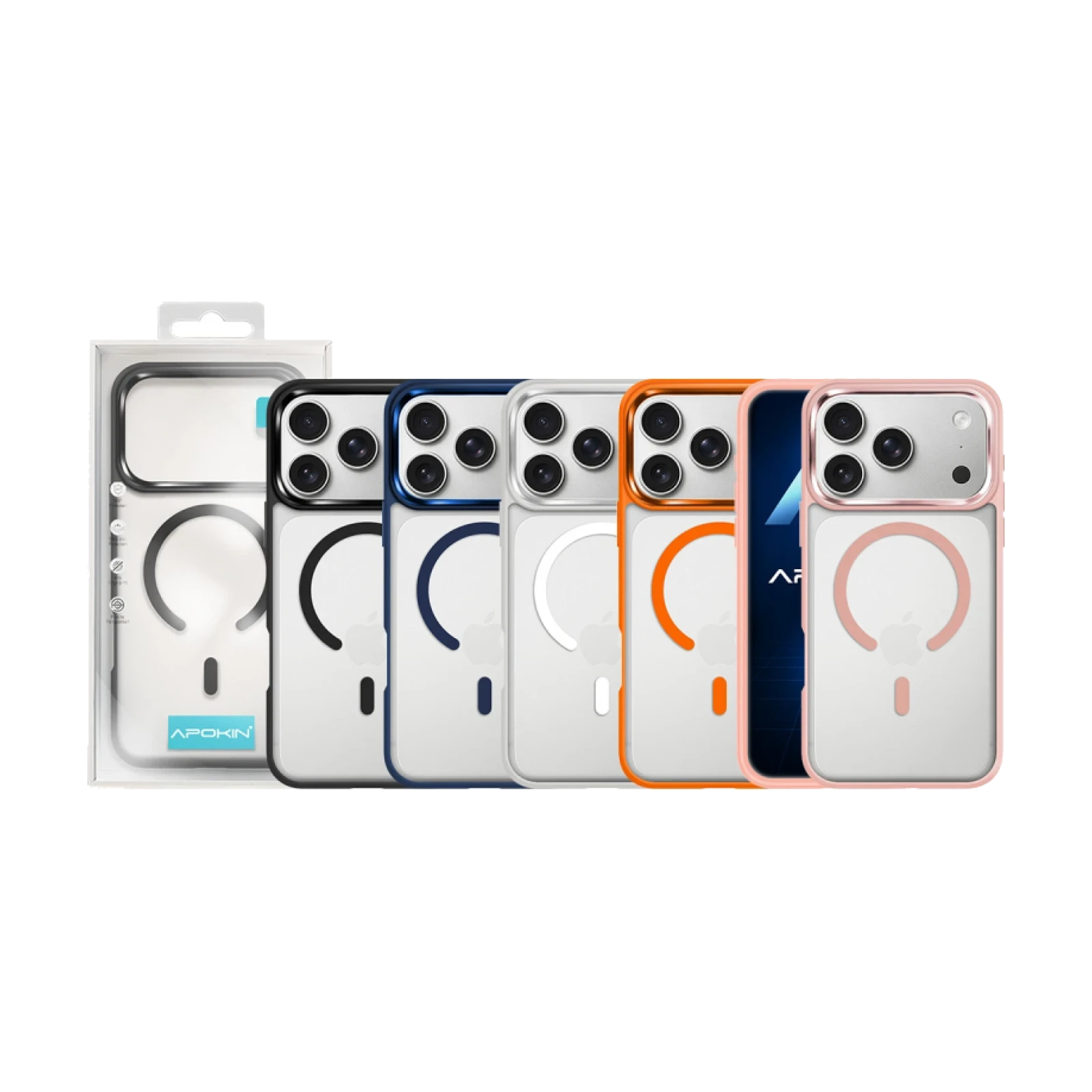 Funda Smoked Terciopelo con Magsafe iPhone 17 Pro / 18 Pro