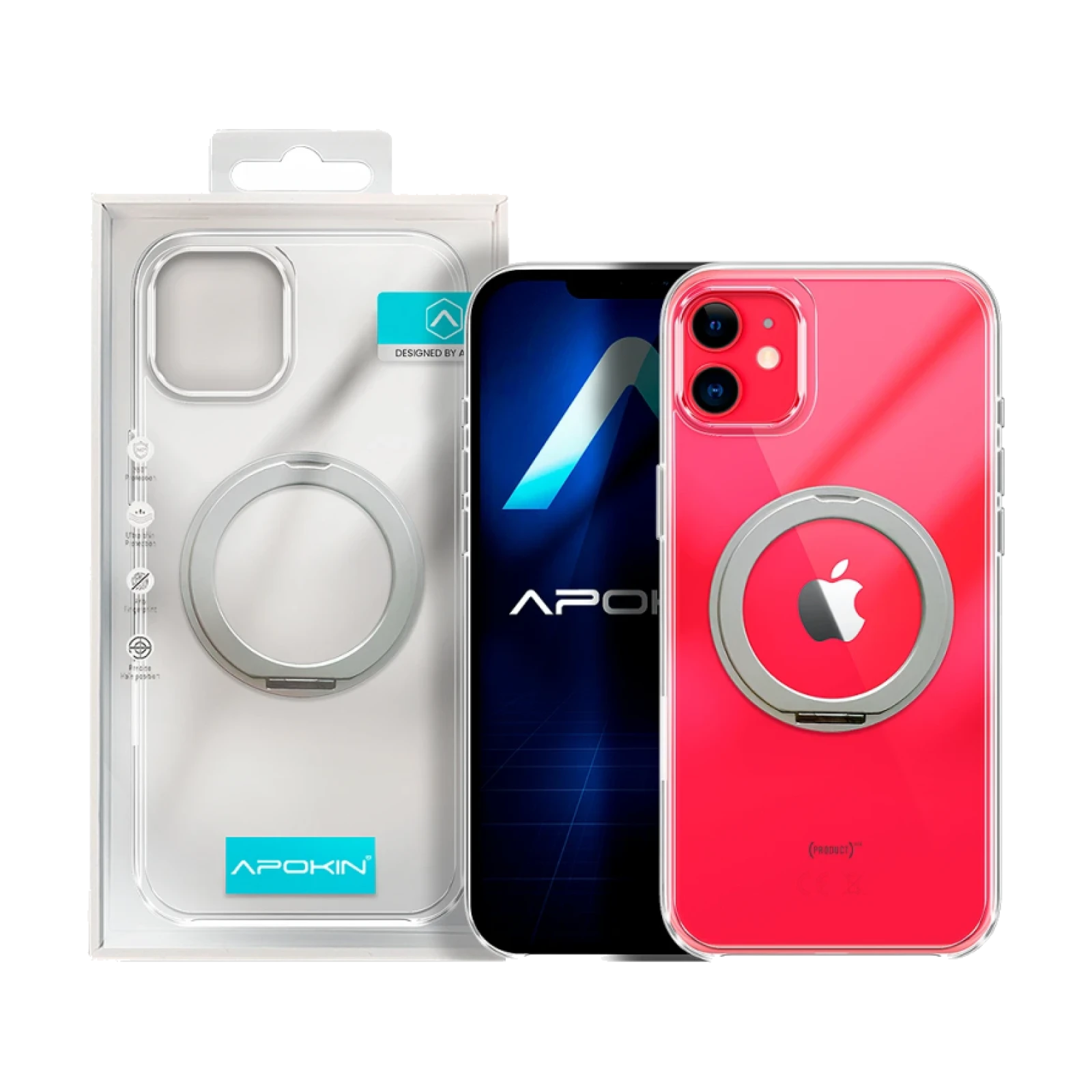 Funda Puro Con Anilla y Magsafe para iPhone 11