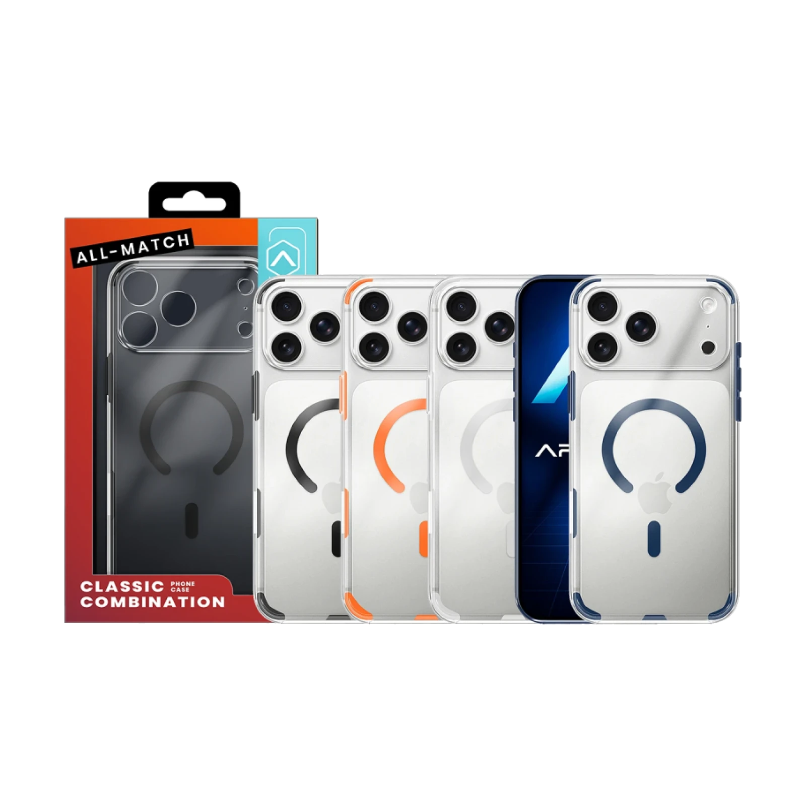 Funda All-match Hibrid Magsafe iPhone 17 Pro Max
