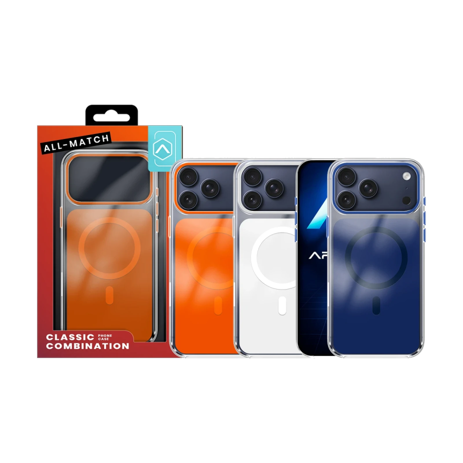 Funda Allmatch Acrilica Magsafe iPhone 17 Pro Max / 18 Pro Max