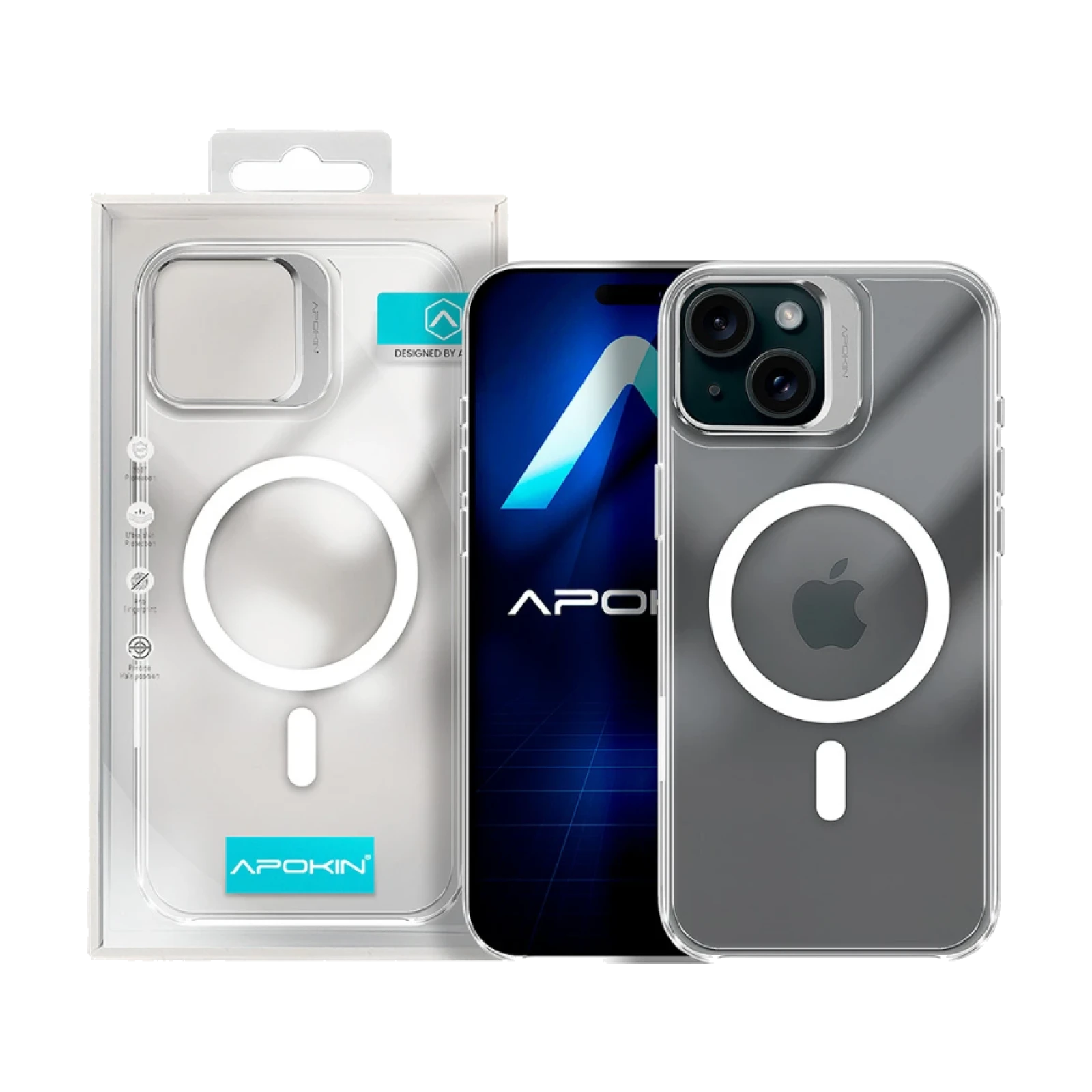 Funda Puro Acrilica con Magsafe para iPhone 14 Pro