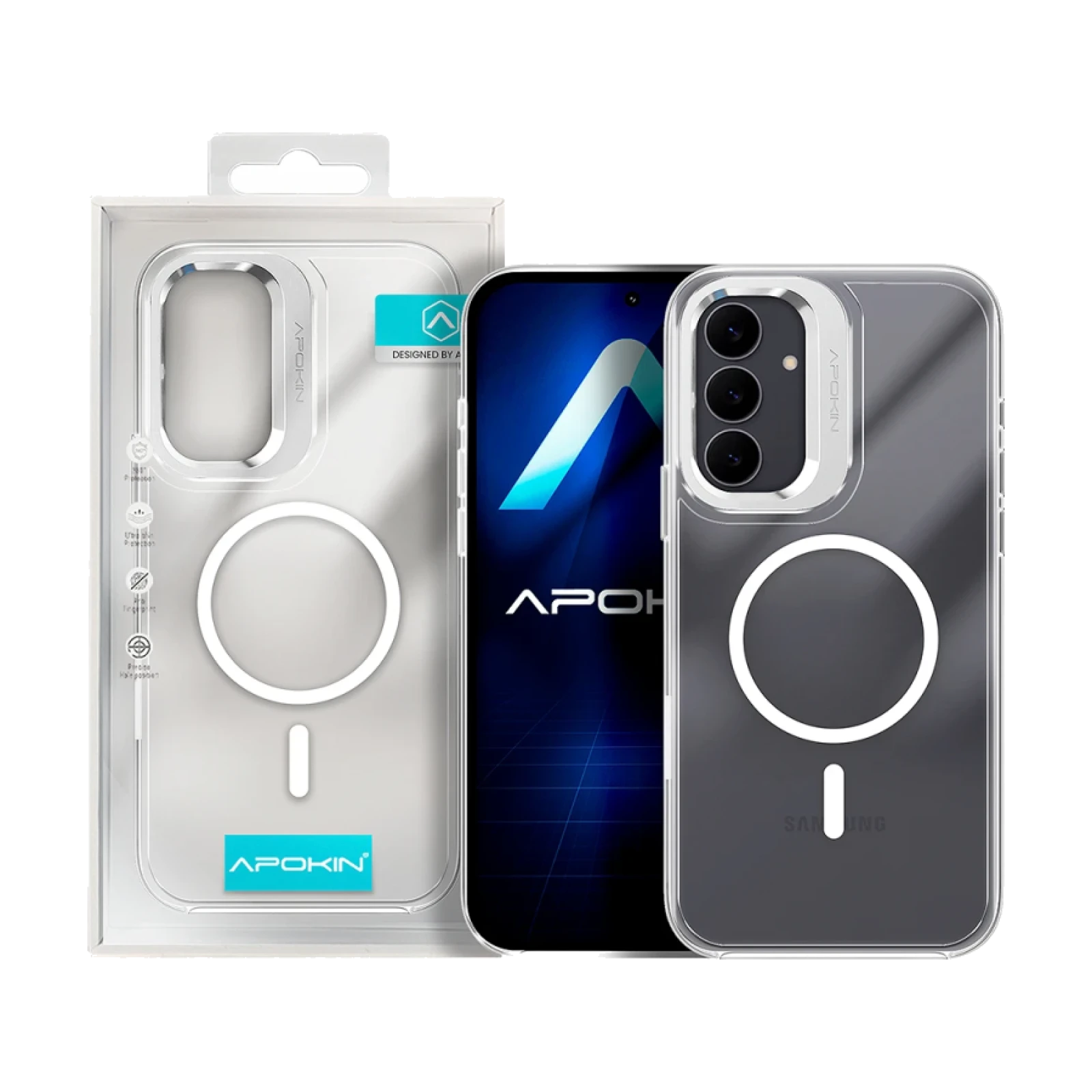 Funda Puro Acrilica con Magsafe para Samsung S24/S25