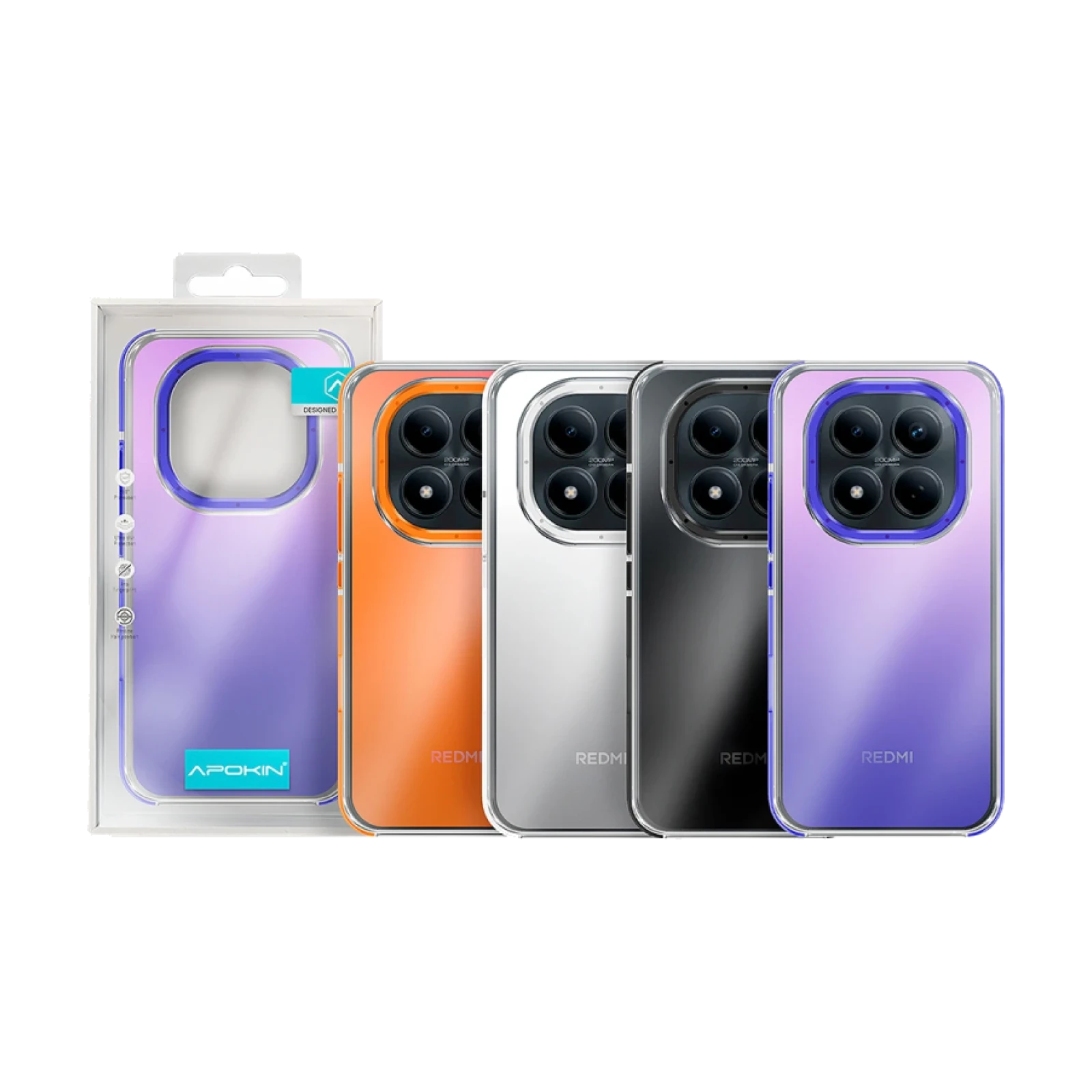 Funda Camaleon Apokin Xiaomi Redmi Note 15 Pro 4G
