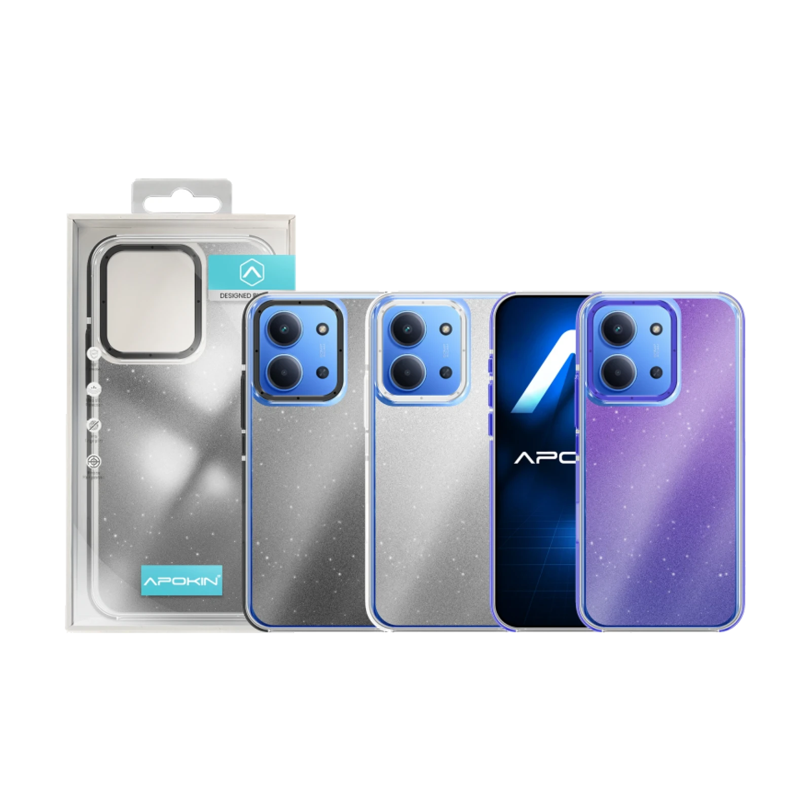 Funda Purpurina Apokin Xiaomi Redmi 15C 173