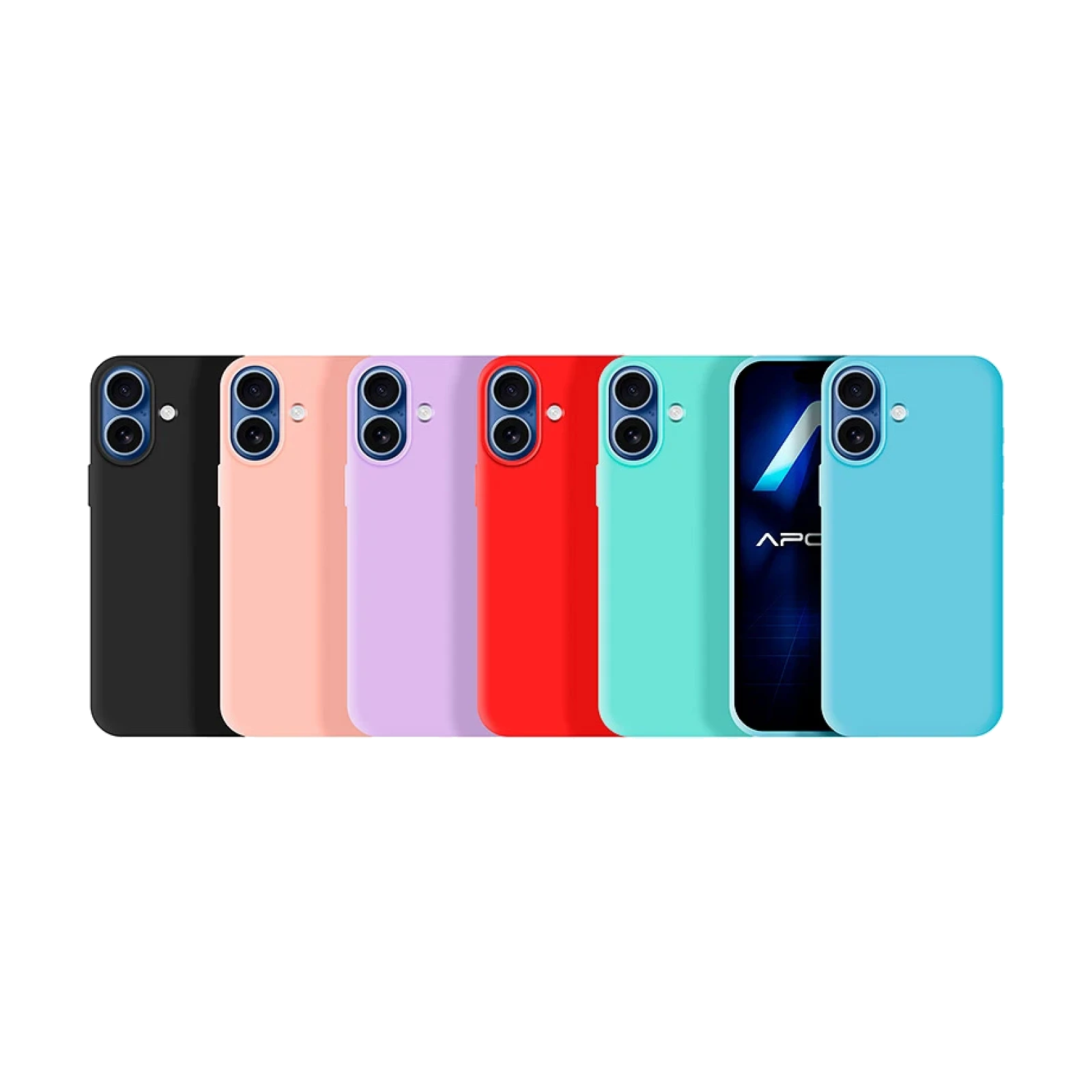 Funda Silicona Suave iPhone 17