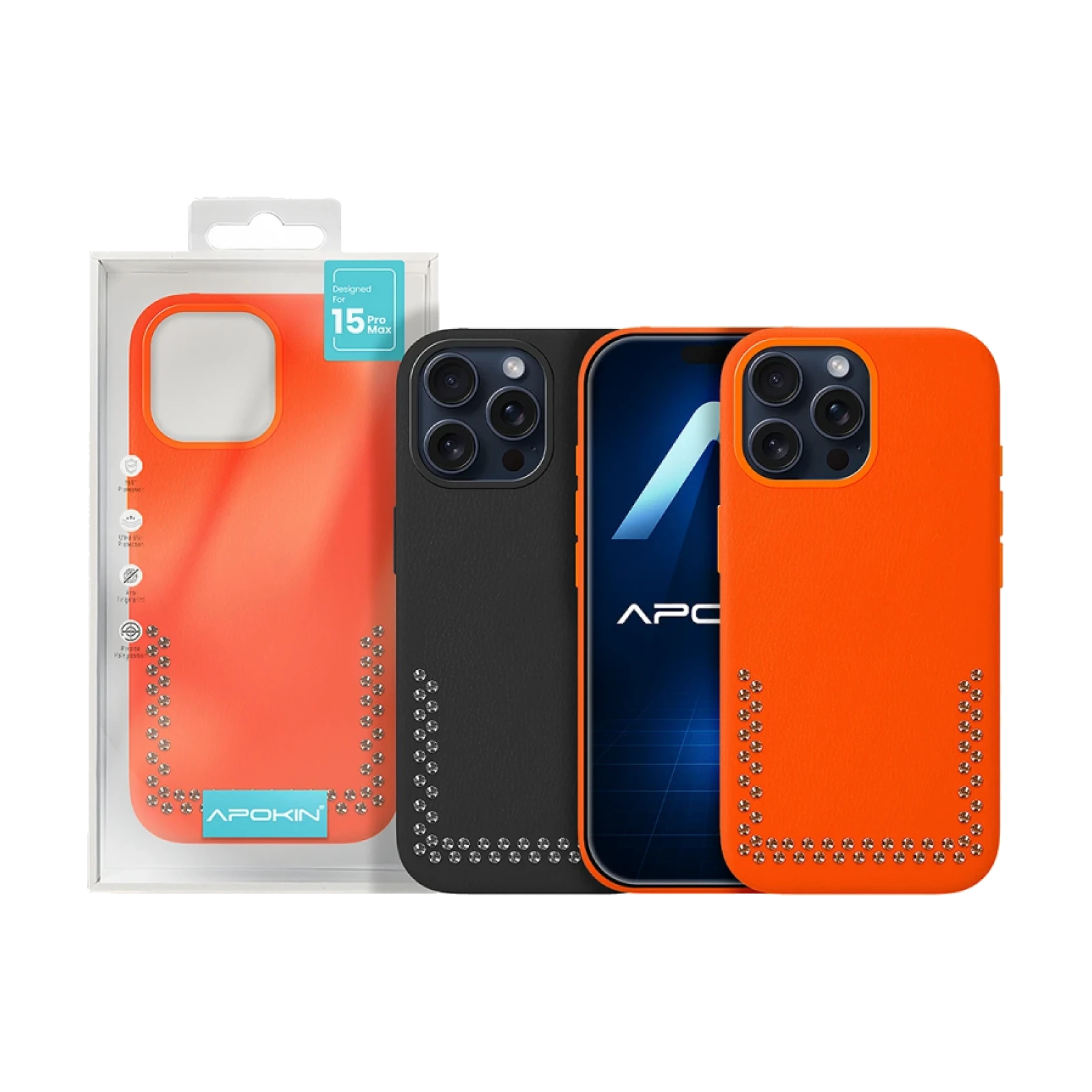 Funda Piel Vaquera iPhone 15 Pro Max