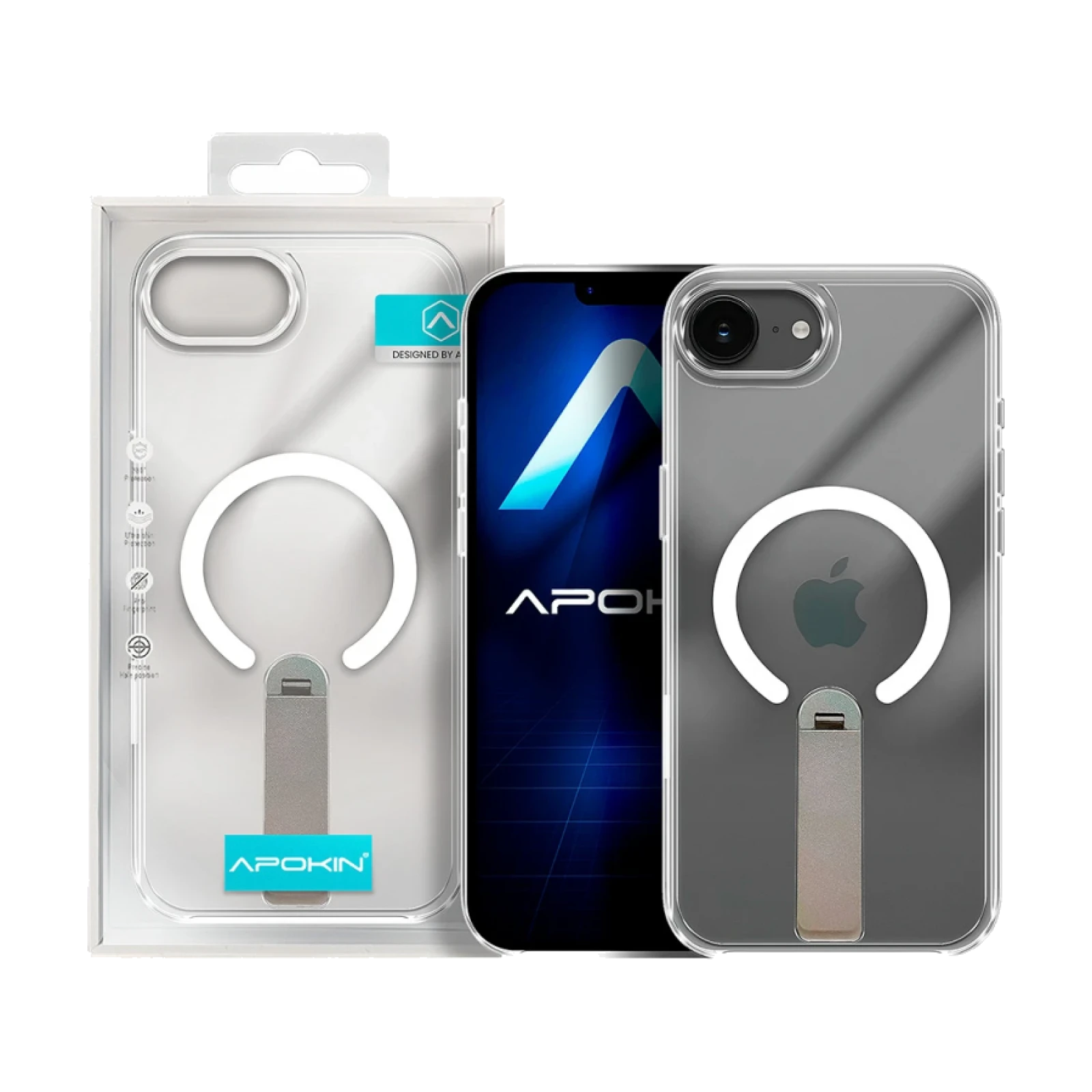 Funda Puro Con Soporte y Magsafe para iPhone 16E