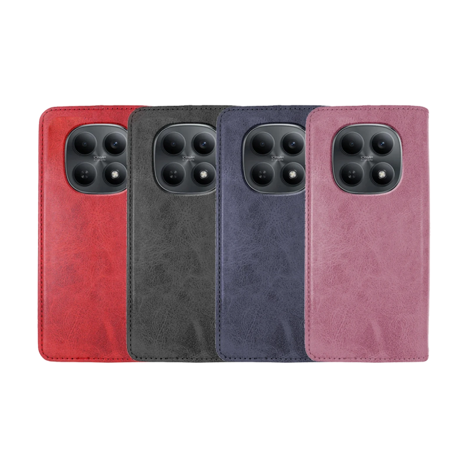 Funda Tapa con Tarjetero Xiaomi Redmi Note 15 4G / 5G Polipiel