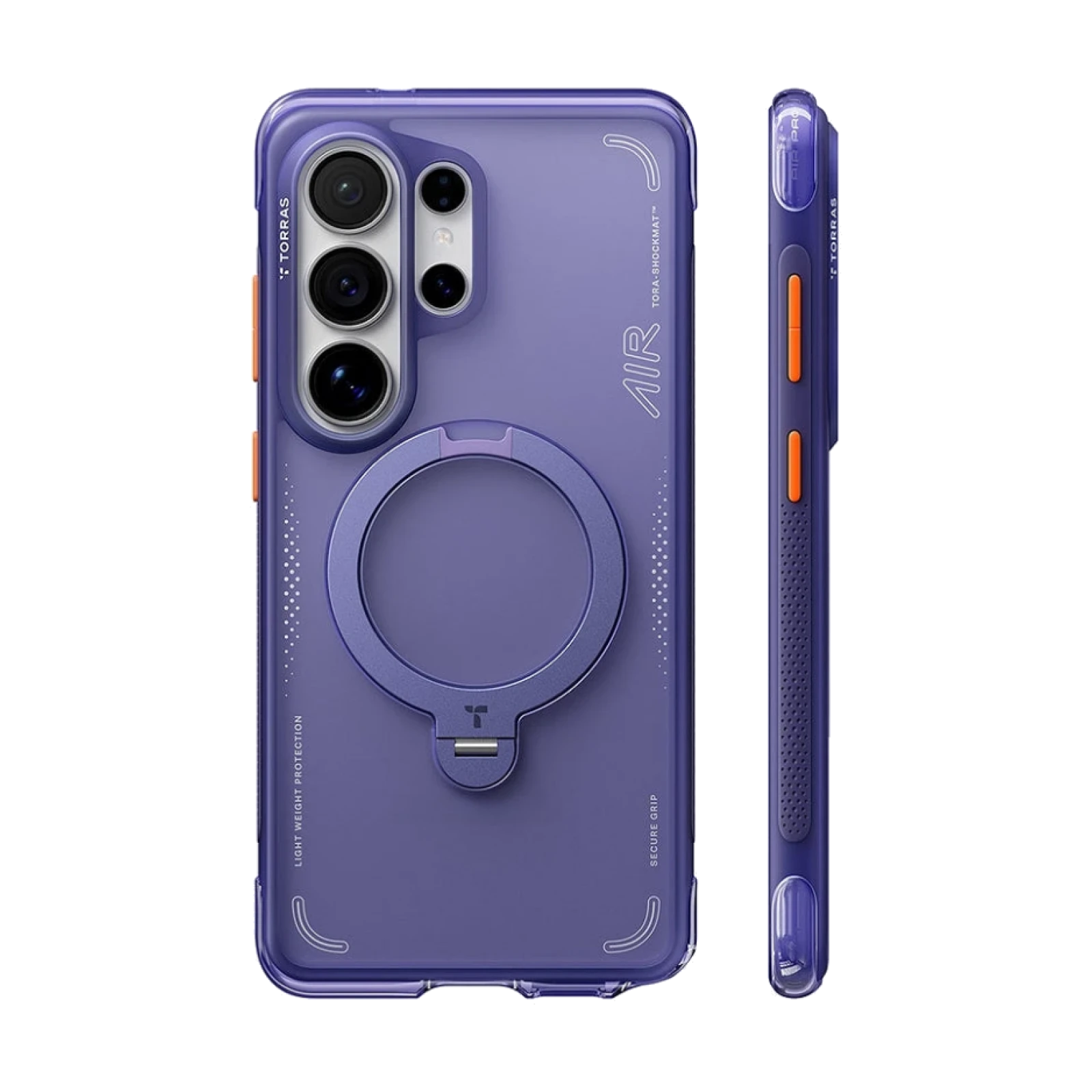 Funda Torras Samsung S26 ULTRA Ostand Spin Air Series Dark Purple